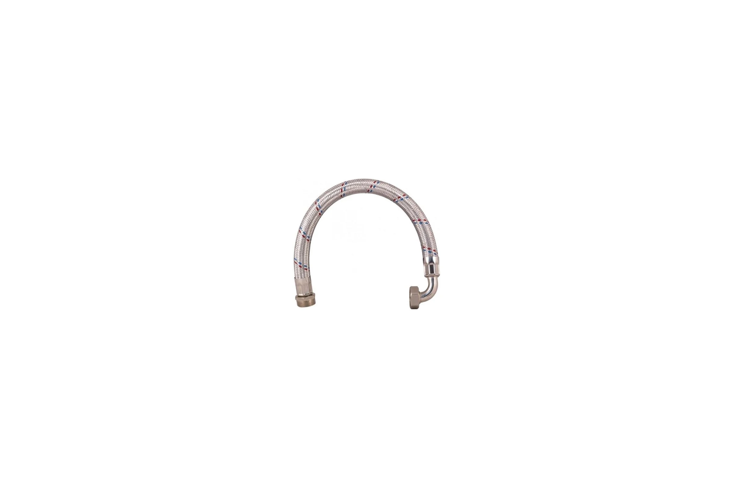 Шланг армированный Zegor 50см 1х1 Нейлон+AISI 304 SG-050S
