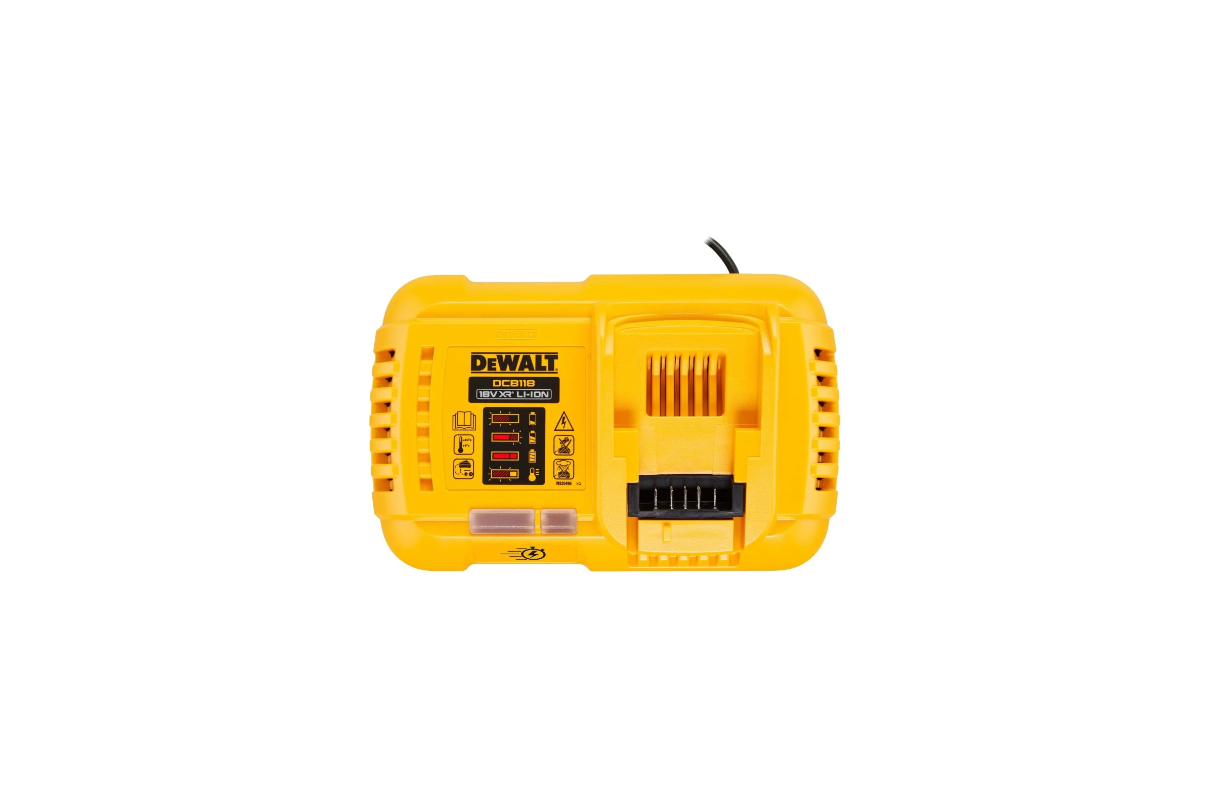 Набор Dewalt DCB118T2: 2 АКБ DCB546, Li-Ion, 18/54 В, 6/2 Ач и быстрое зарядное устройство DCB118, 18/54 В, 8А DCB118T2-QW