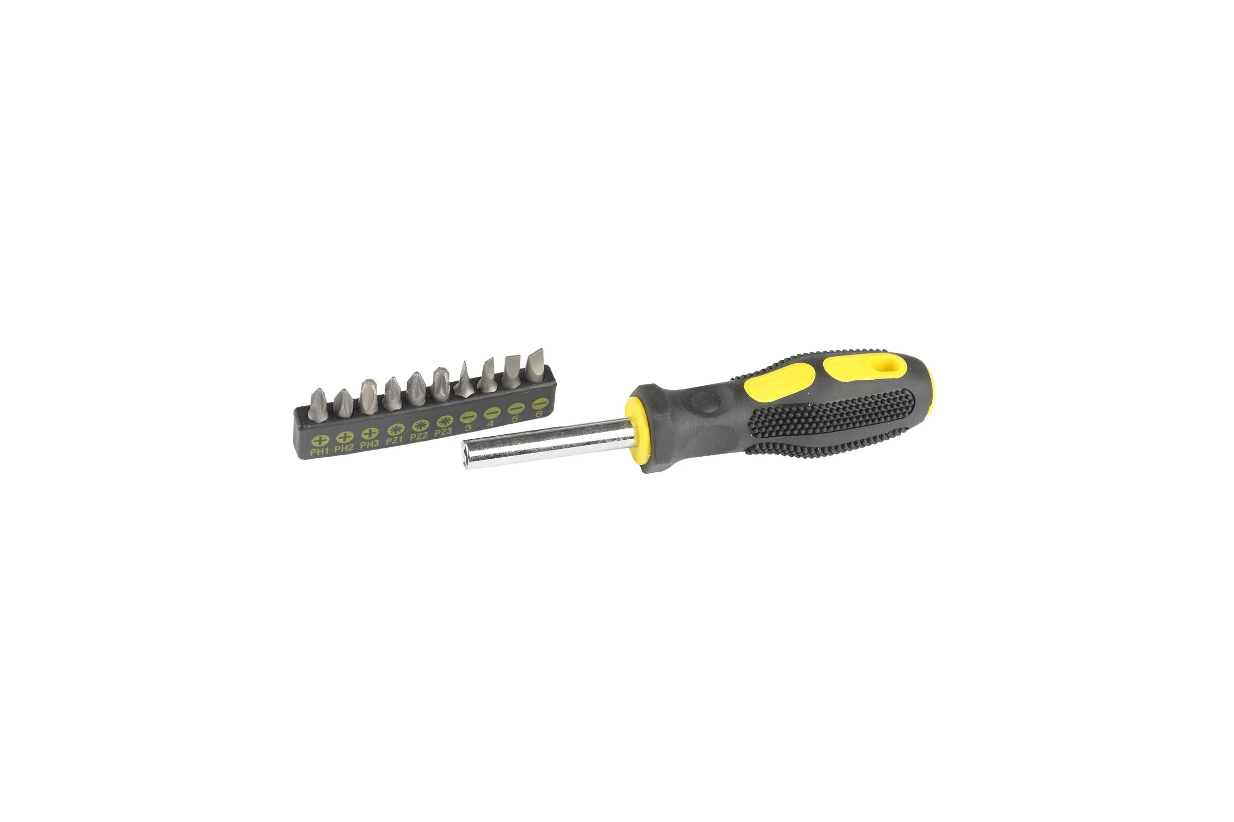 Набор STANDARD из отвертки с битами STAYER 25078-H10