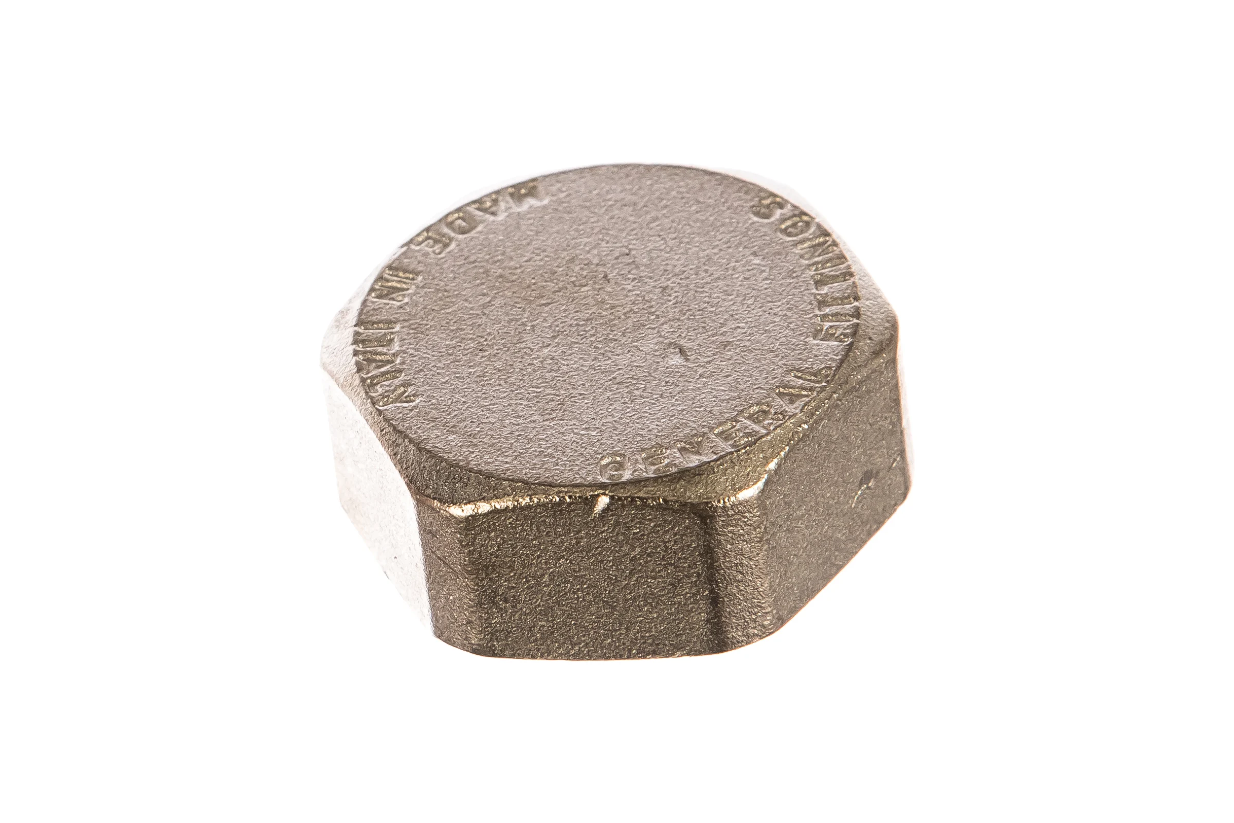 Заглушка латунная 1" для трубопровода GENERAL FITTINGS 51097-1