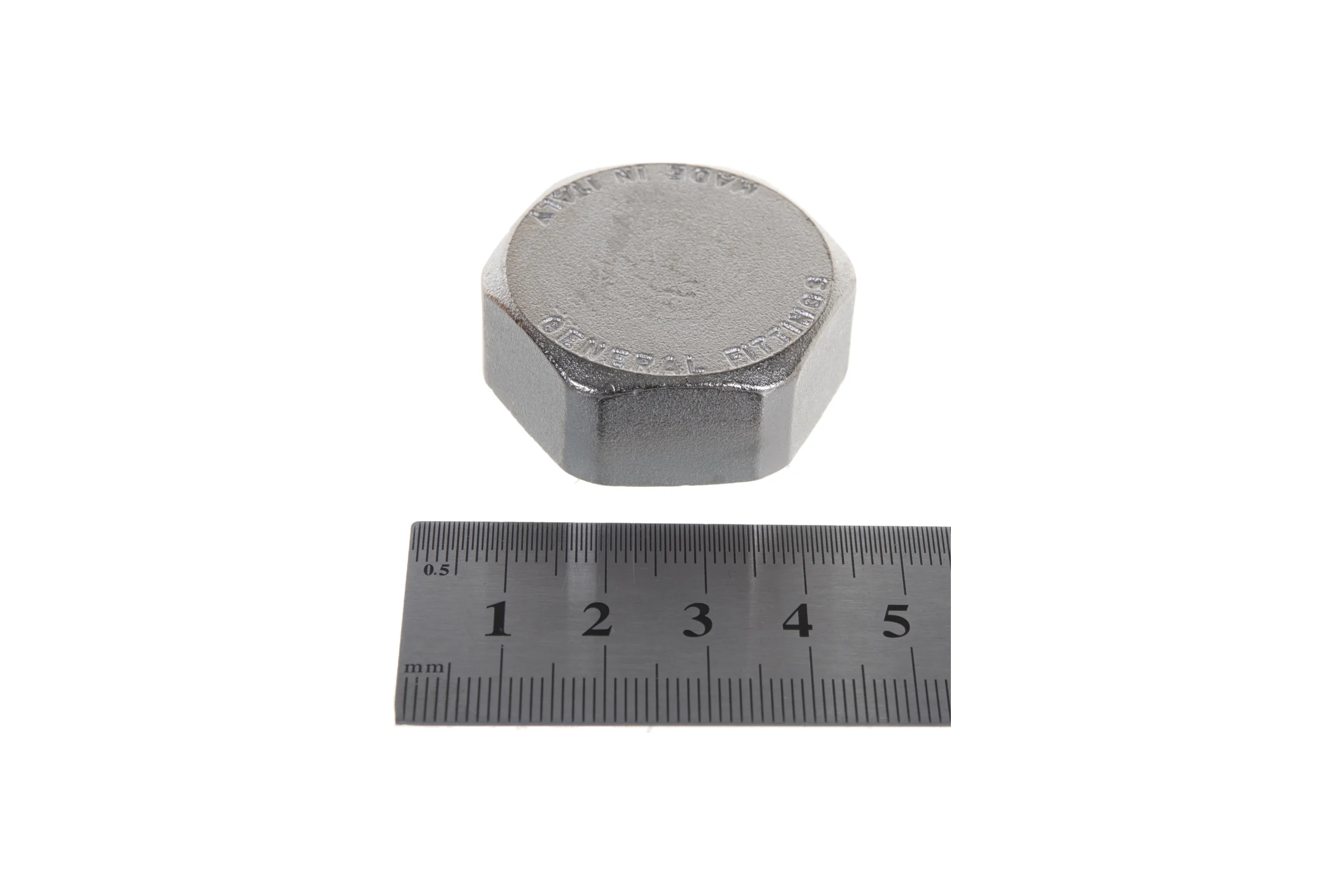 Заглушка латунная 1" для трубопровода GENERAL FITTINGS 51097-1
