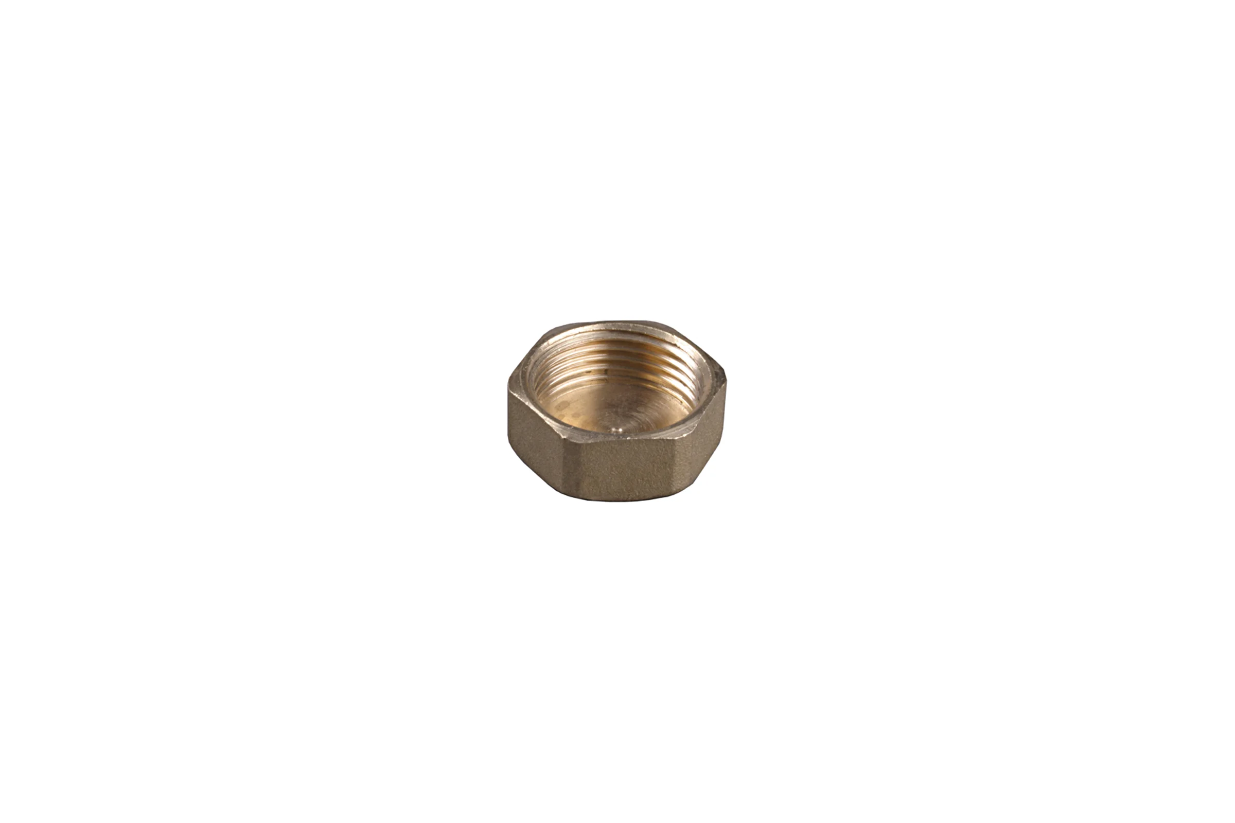 Заглушка латунная 3/4" для трубопровода GENERAL FITTINGS 51098-3/4