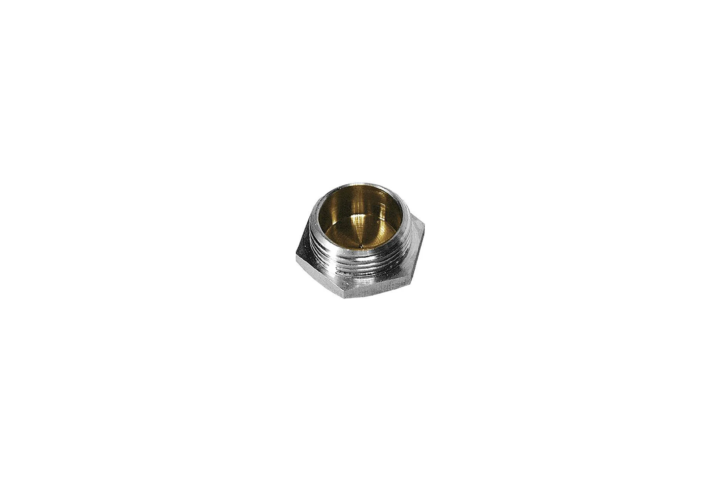 Заглушка латунная 1" для трубопровода GENERAL FITTINGS 51097-S-1