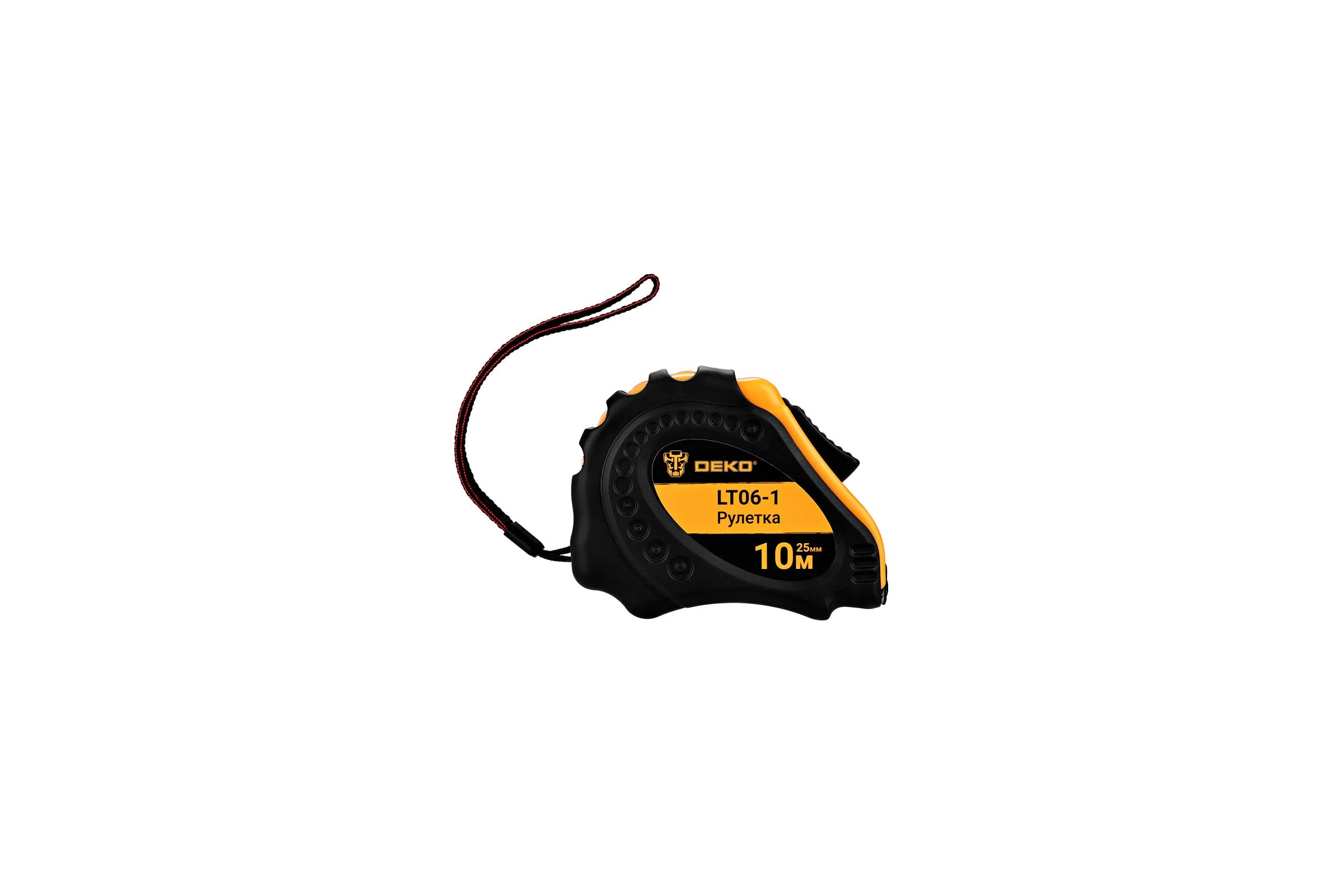 Рулетка DEKO LT06-1 10мх25мм, с магнитным зацепом 083-2056