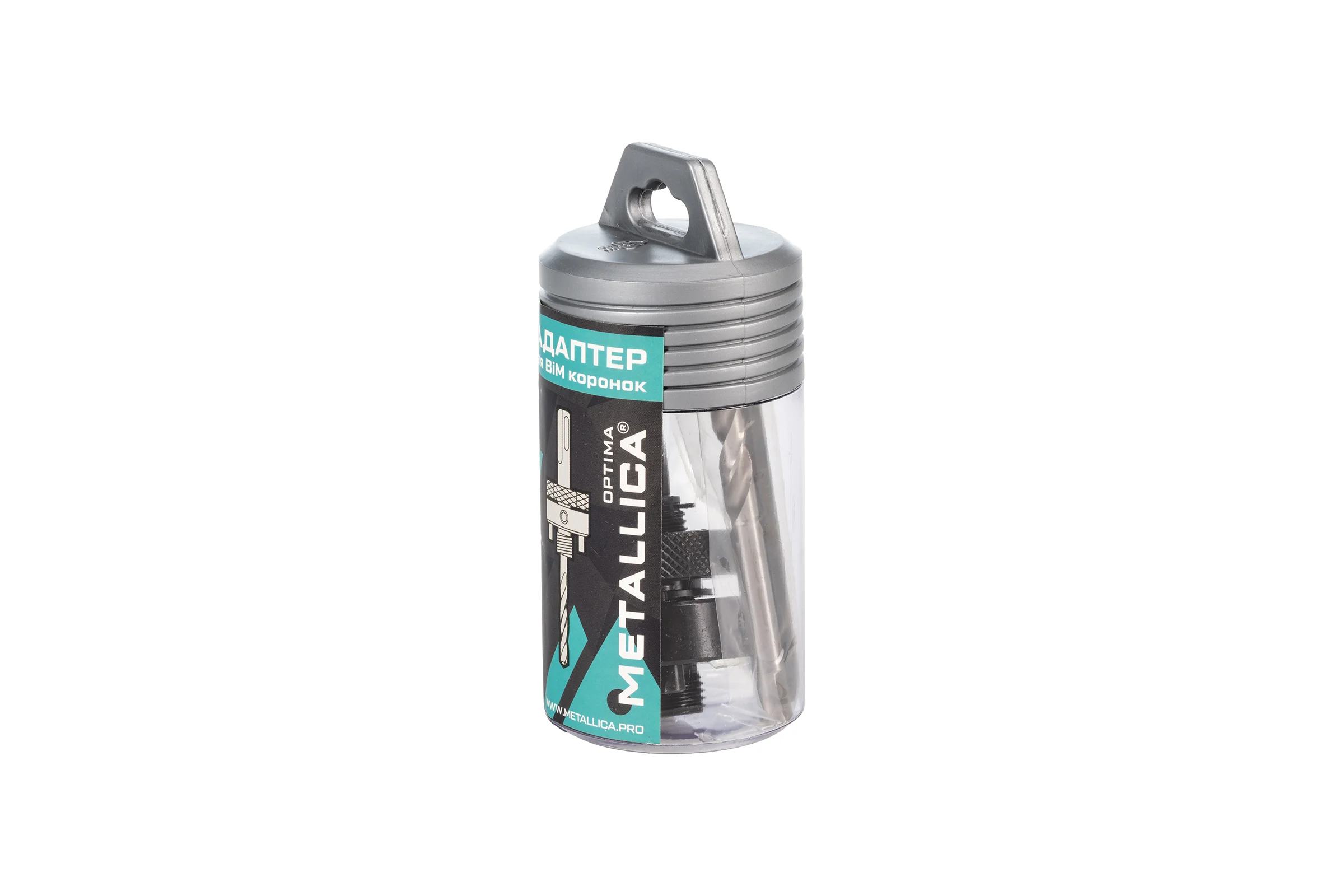 Адаптер METALLICA SDS-plus Optima для коронок BiM 32-250 мм, с резьбой 5/8-18UNF, с сверлом 908921