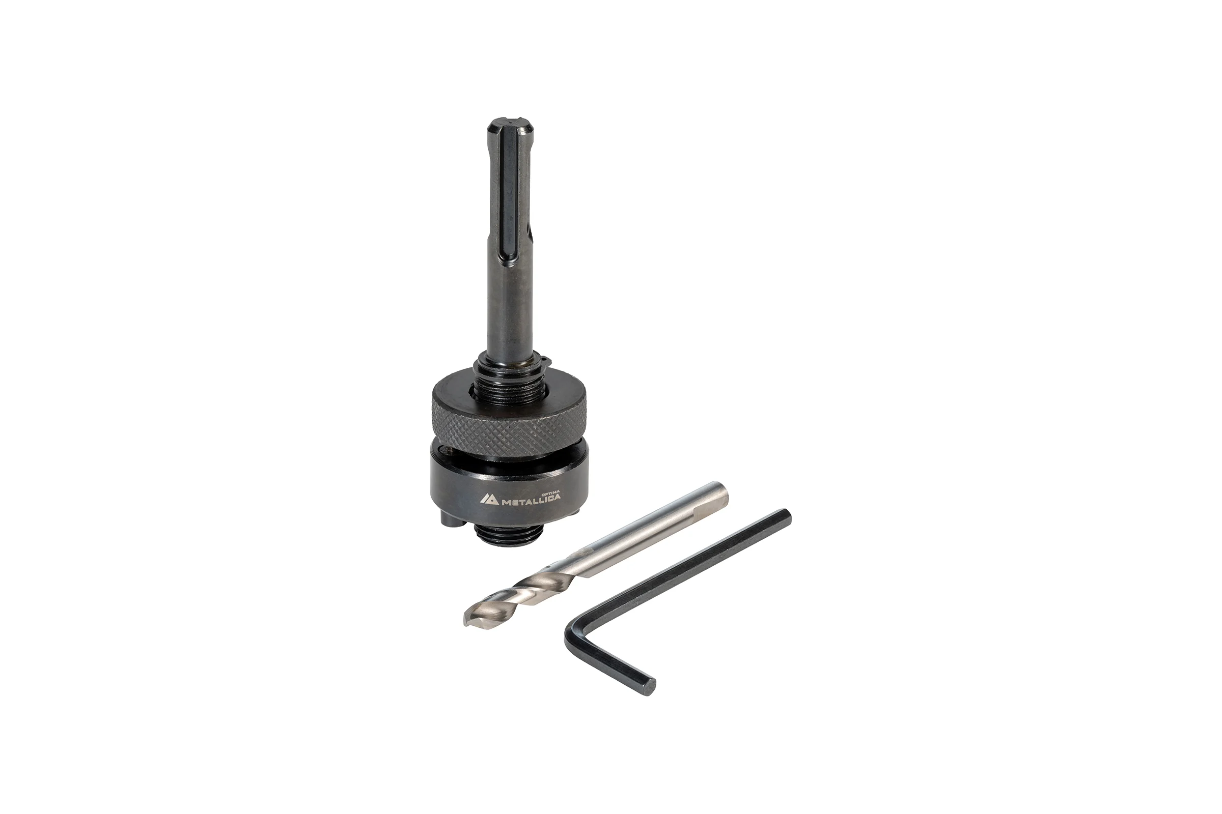 Адаптер METALLICA SDS-plus Optima для коронок BiM 32-250 мм, с резьбой 5/8-18UNF, с сверлом 908921
