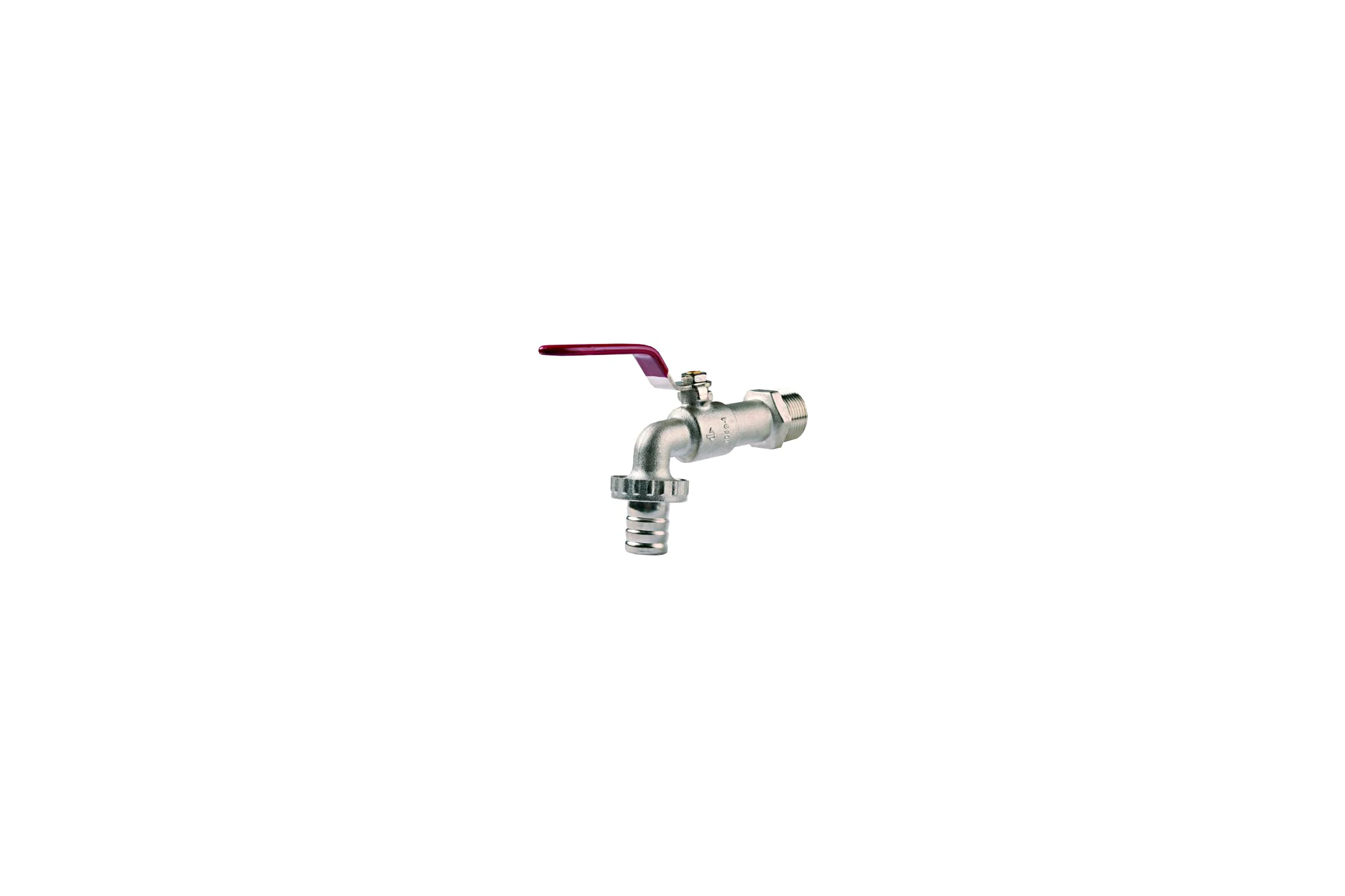 Кран водоразборный (1/2"-1/2") для трубопровода Зубр 51216-1/2-1/2