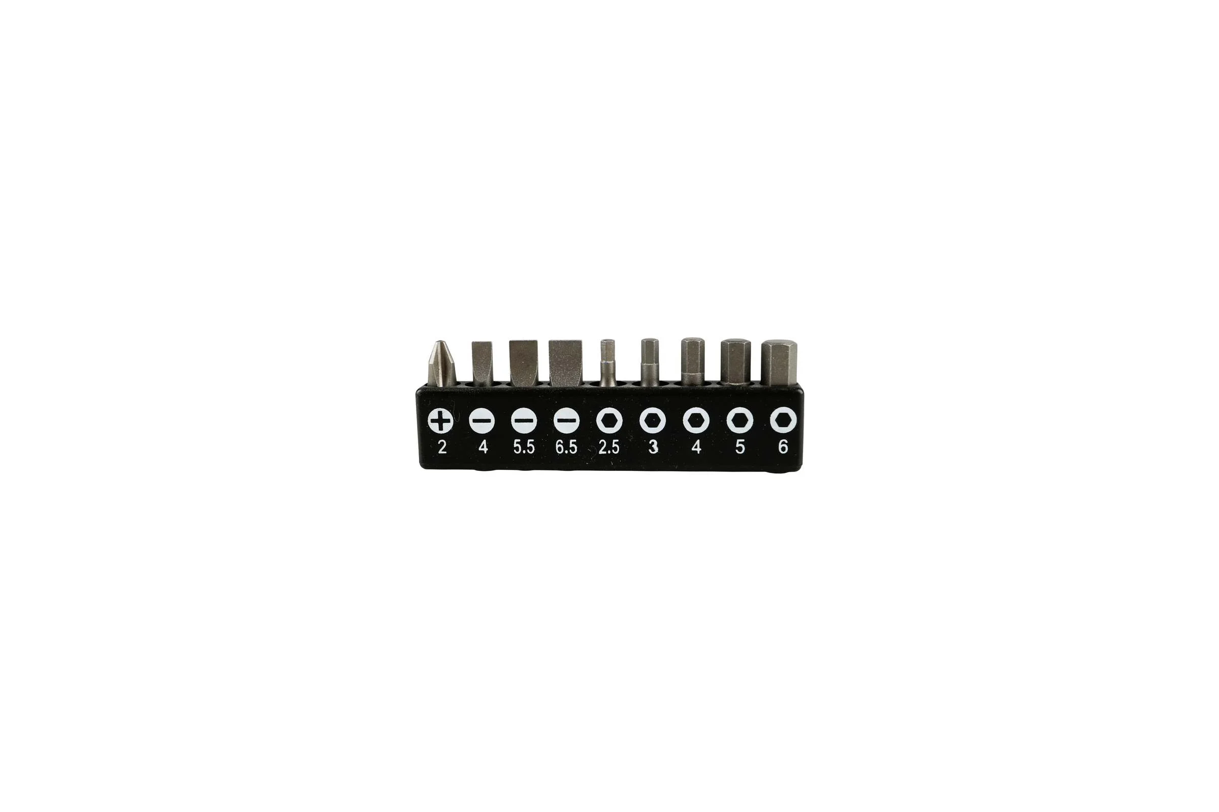 Набор бит GARWIN 1/4", 25 мм на держателе SL, PH, HEX 632502