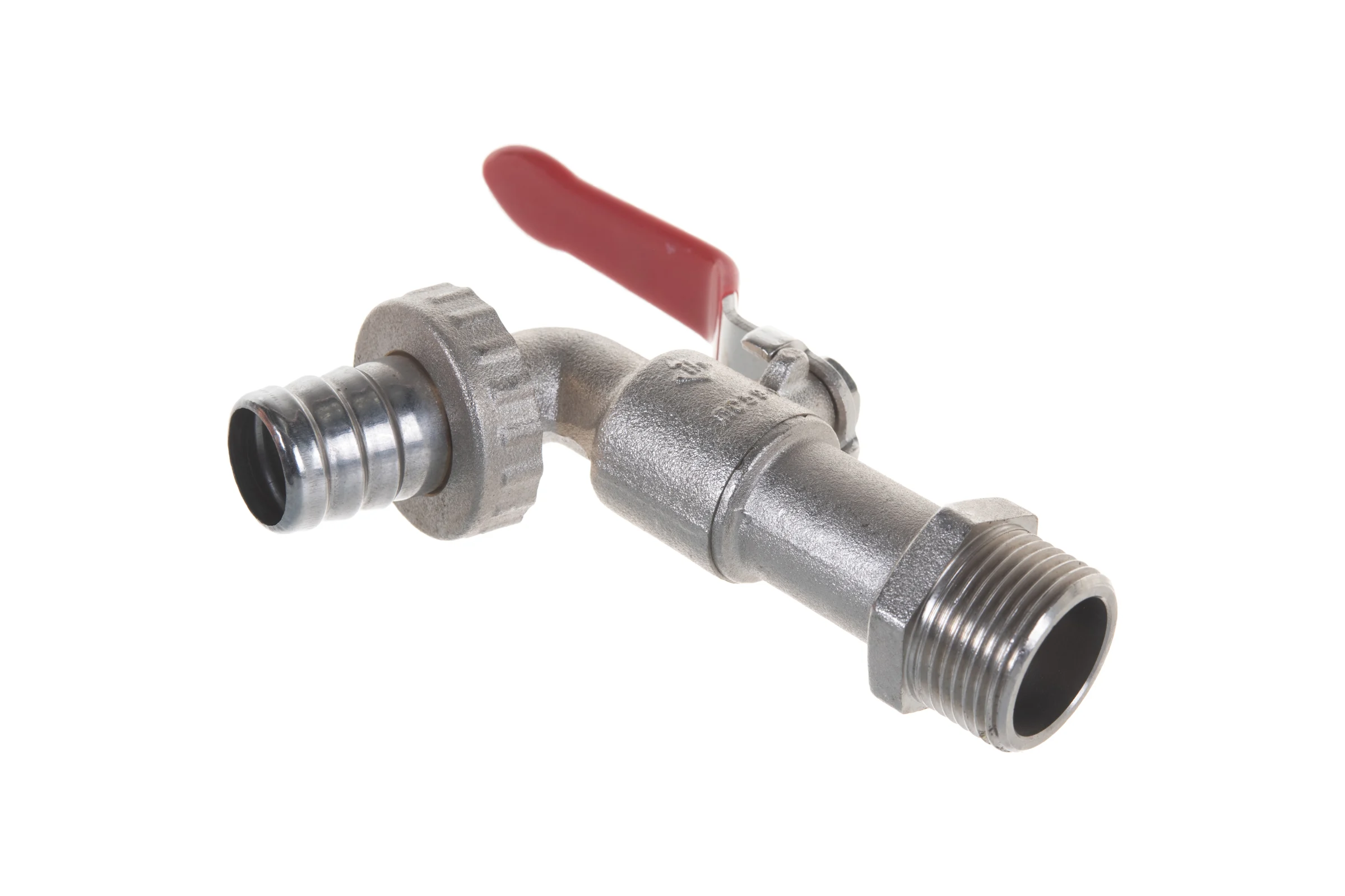 Кран водоразборный (3/4"-3/4") для трубопровода Зубр 51216-3/4-3/4