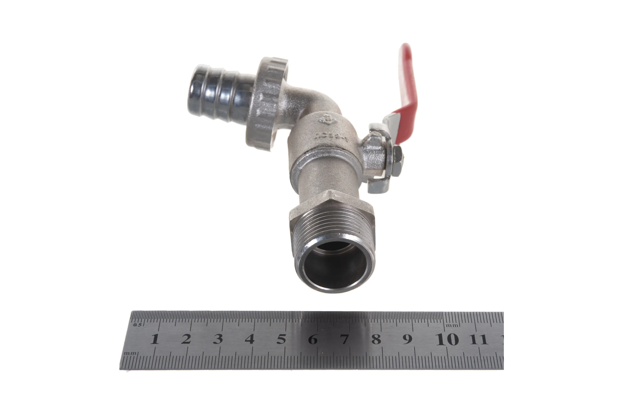 Кран водоразборный (3/4"-3/4") для трубопровода Зубр 51216-3/4-3/4