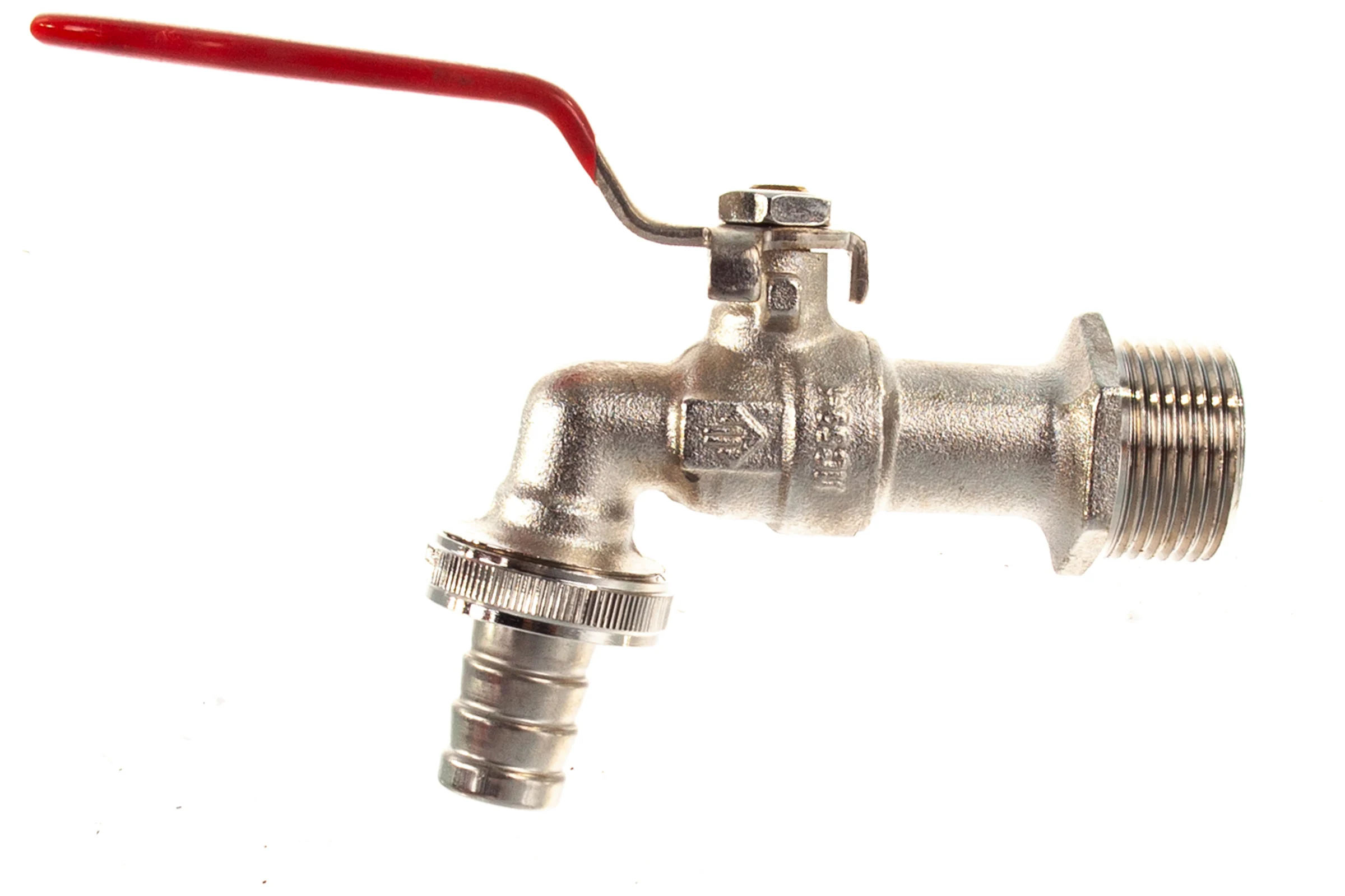 Водоразборный кран для трубопровода Зубр (3/4"-1/2") 51216-3/4-1/2