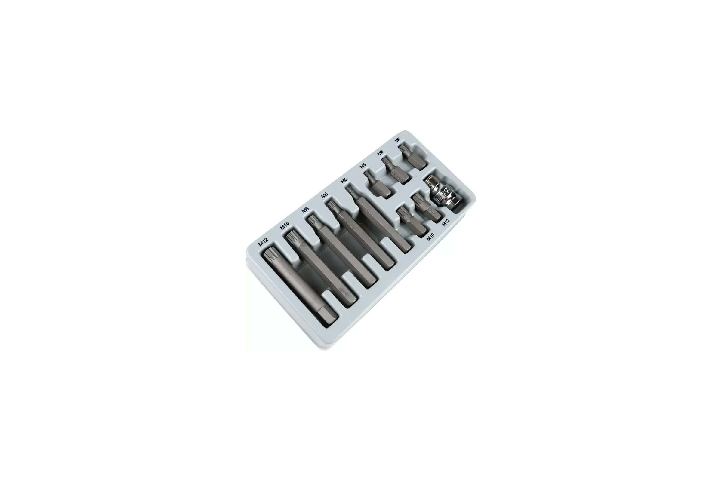 Набор бит Licota Spline М5-М12 S2, 11 предметов ABS-80006