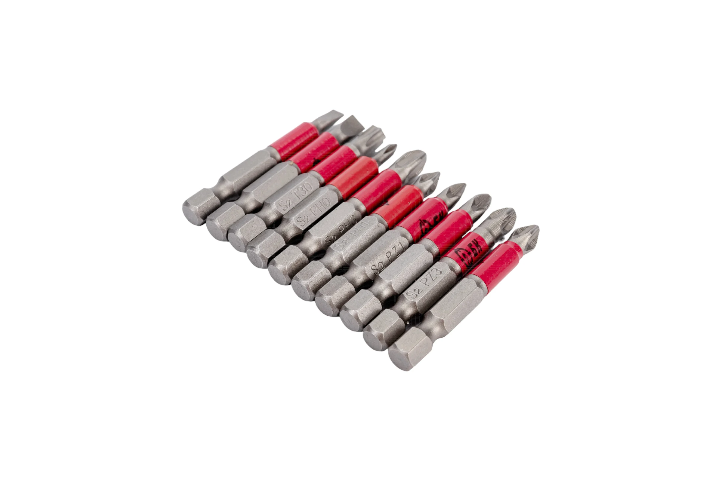 Биты (10 шт; PH/PZ/SL/TORX; 50 мм) Боекомплект BSET1-50-10