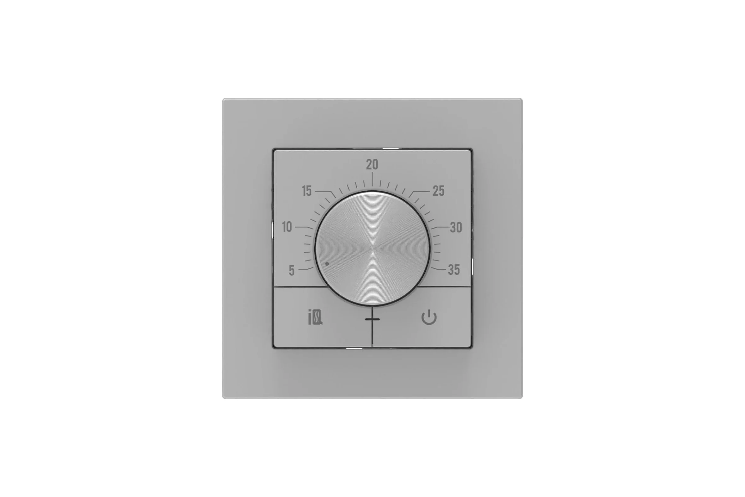 Терморегулятор IQWATT IQ Thermostat Dm серебристый 102725