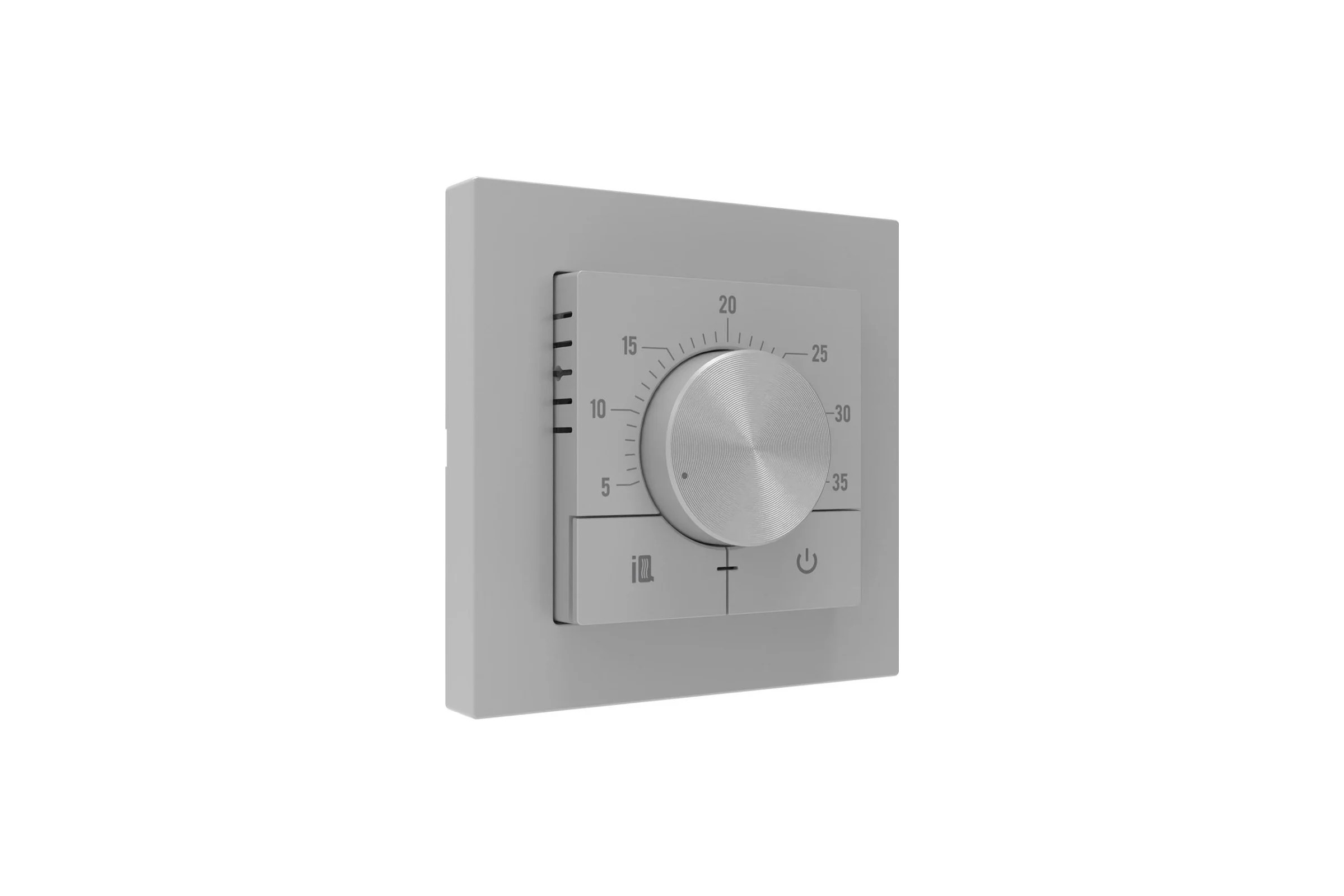 Терморегулятор IQWATT IQ Thermostat Dm серебристый 102725