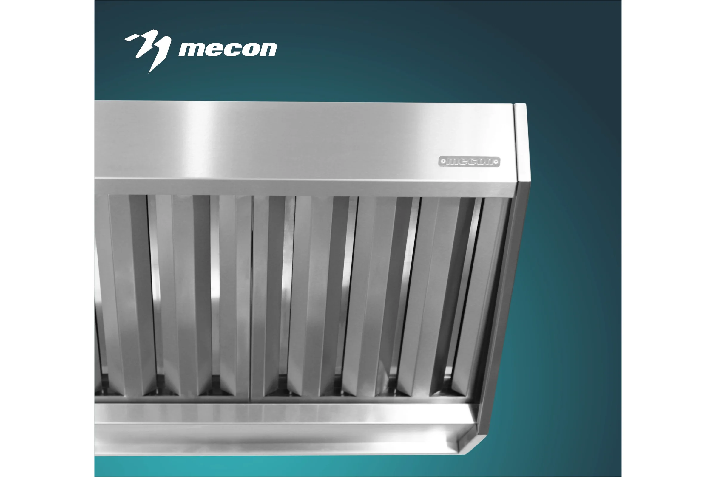 Зонт вытяжной открытый Mecon ЗВОн - 1000x700x400 Norma Inox, пристенный ЗВО-NIn1007040-п