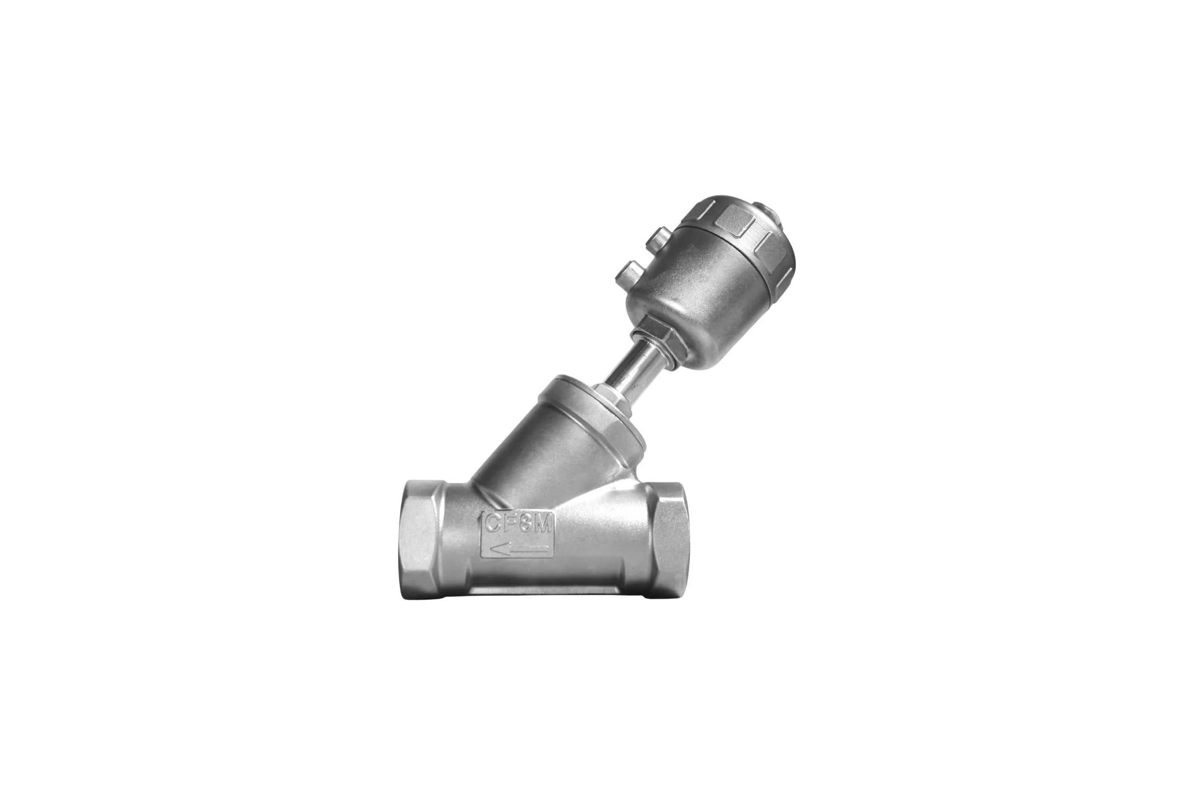 Отсечной пневматический клапан NEWKEY DN50, AISI304 NK-PASf50