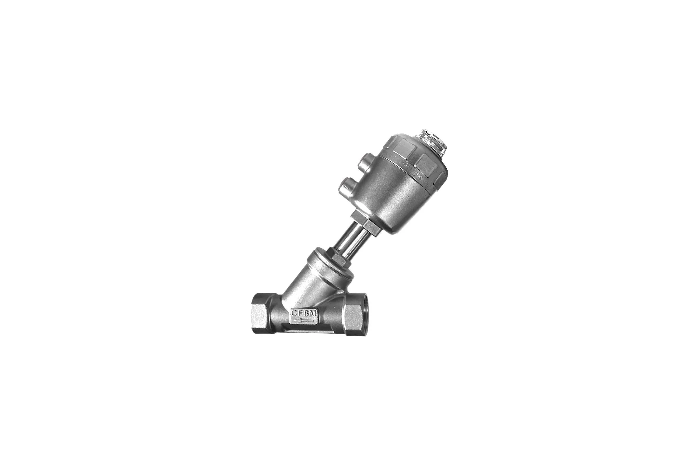 Отсечной пневматический клапан NEWKEY DN25, AISI304 NK-PASf25