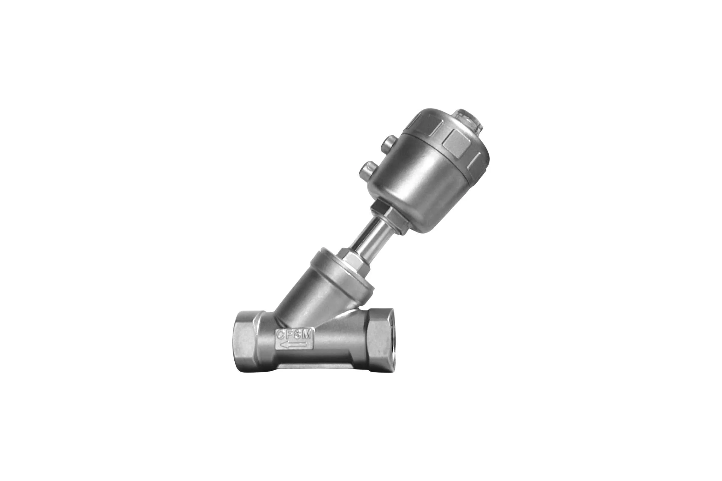 Отсечной пневматический клапан NEWKEY DN40, AISI304 NK-PASf40