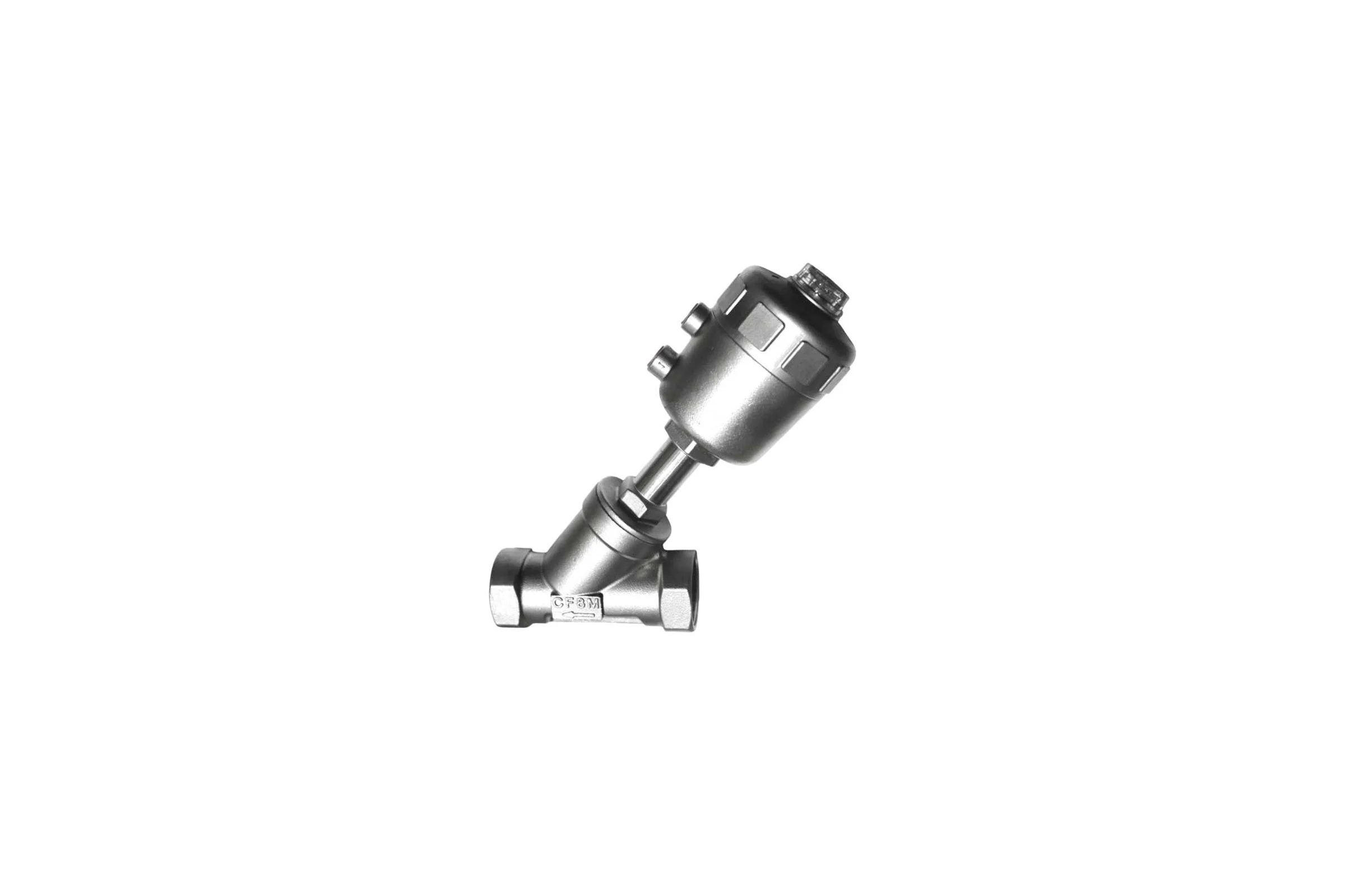 Отсечной пневматический клапан NEWKEY DN32, AISI304 NK-PASf32