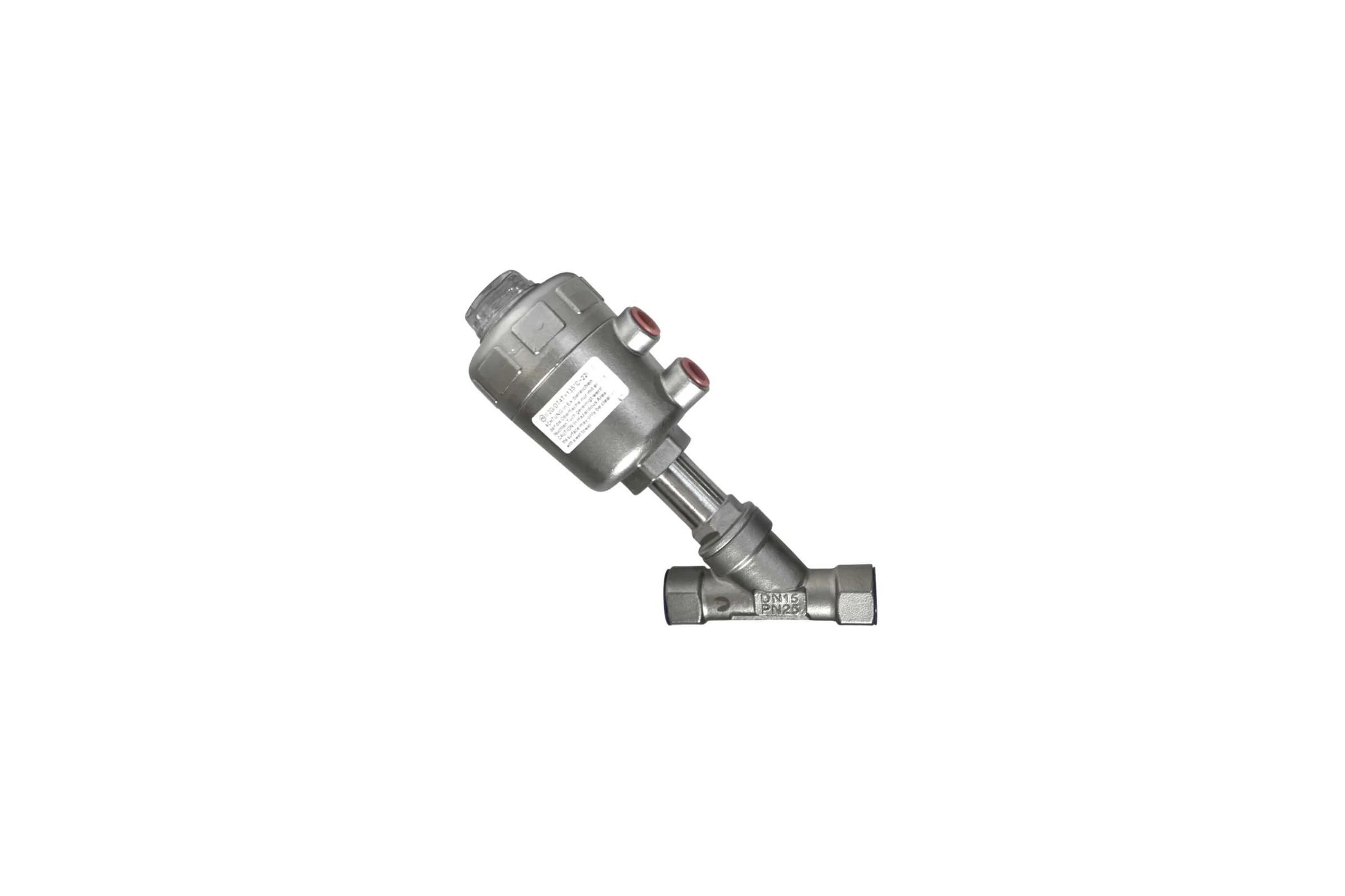 Отсечной пневматический клапан NEWKEY DN15, AISI304 NK-PASf15