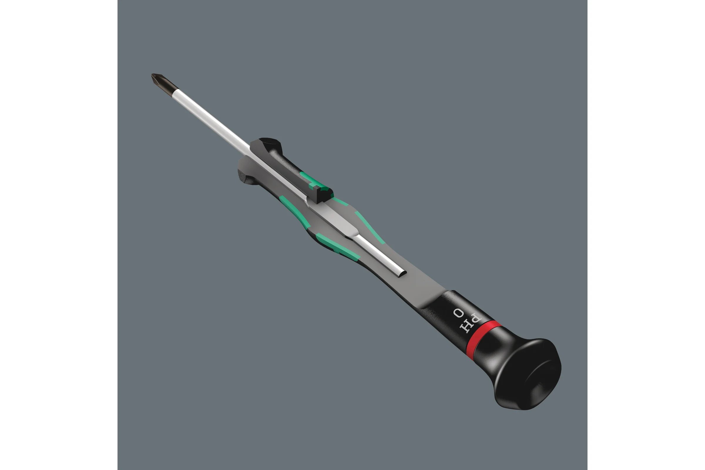 Отвёртка с внешним шестигранником прецизионная WERA 2054 Hex-Plus Kraftform Micro 0.028 дюйм x 40 мм WE-345284