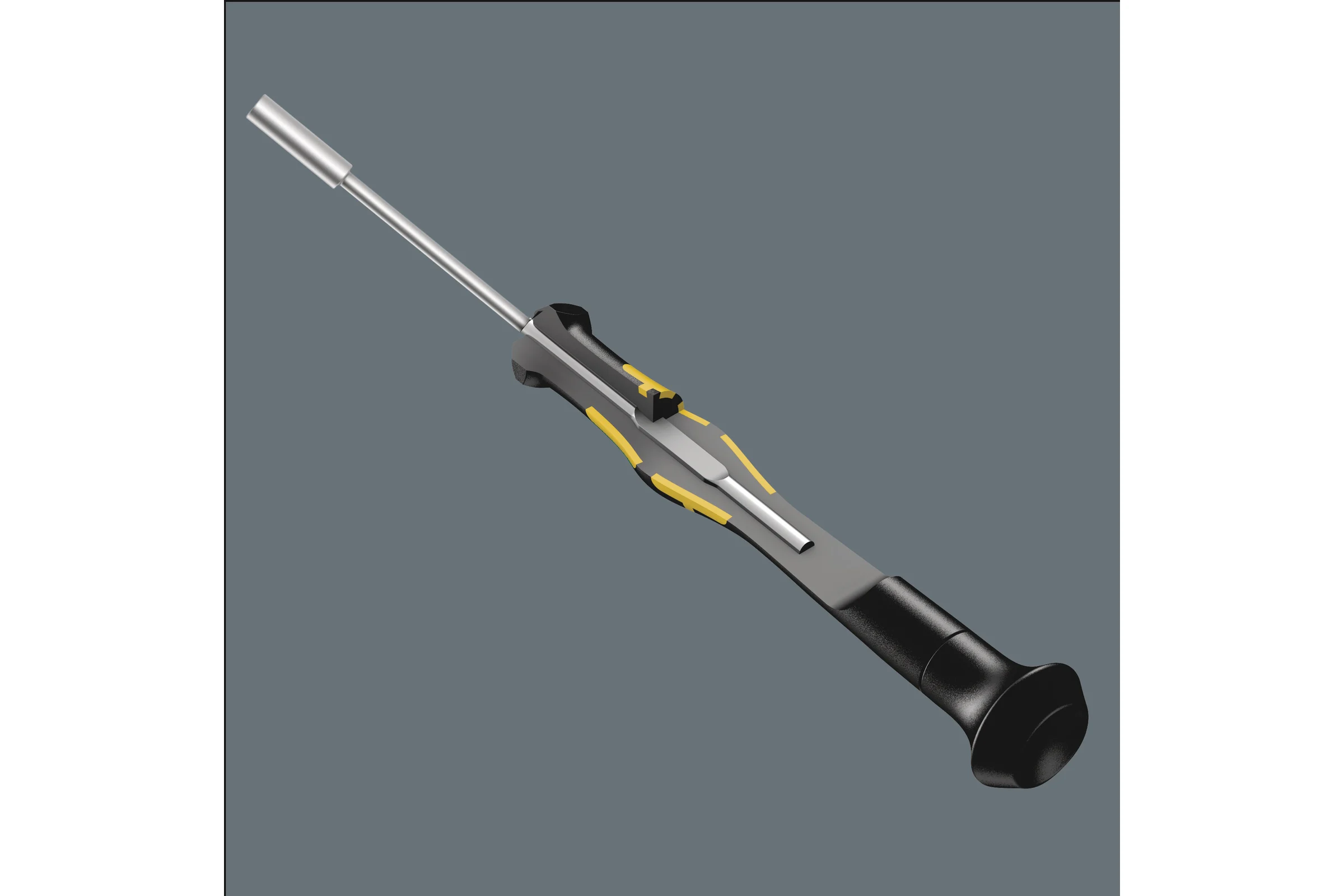 Отвёртка торцевая антистатическая прецизионная WERA 1569 ESD Kraftform Micro 5.5 x 60 мм, с внутренним шестигранником WE-030151