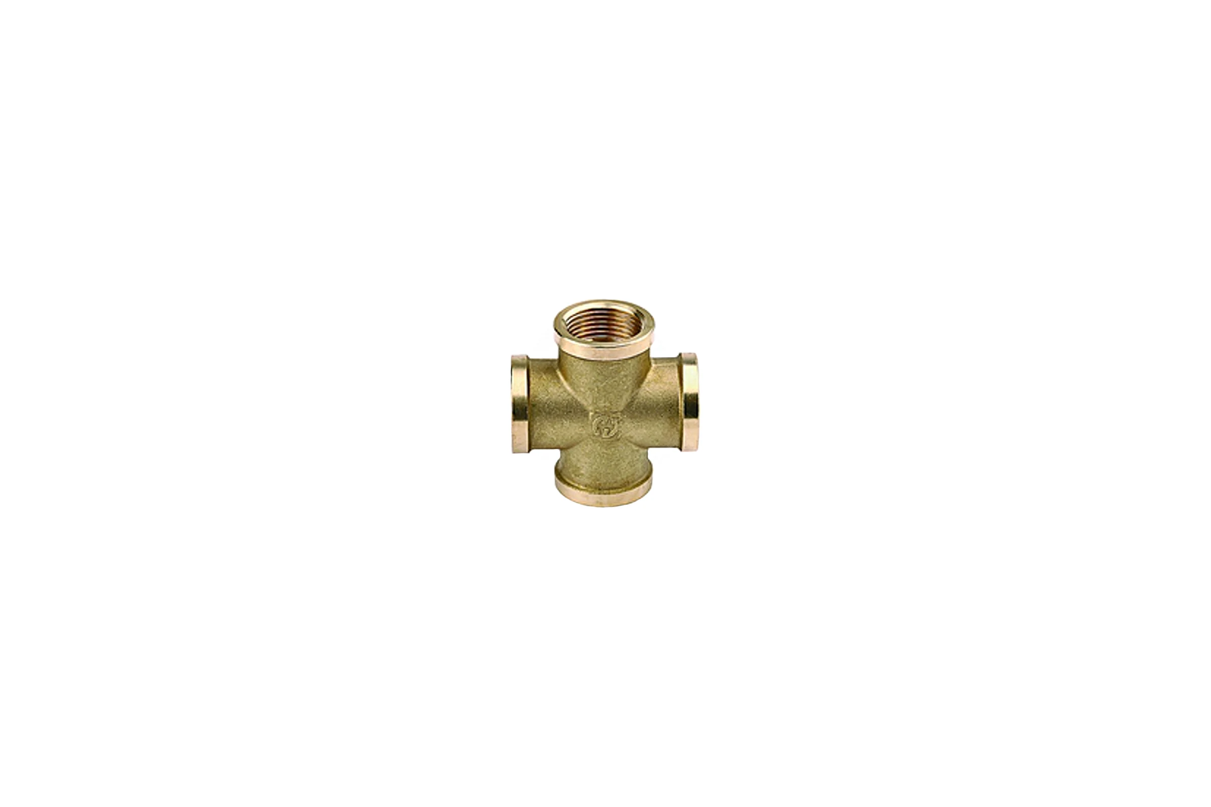 Крестовина (1/2"; г/г/г/г) для трубопровода GENERAL FITTINGS 51049-1/2