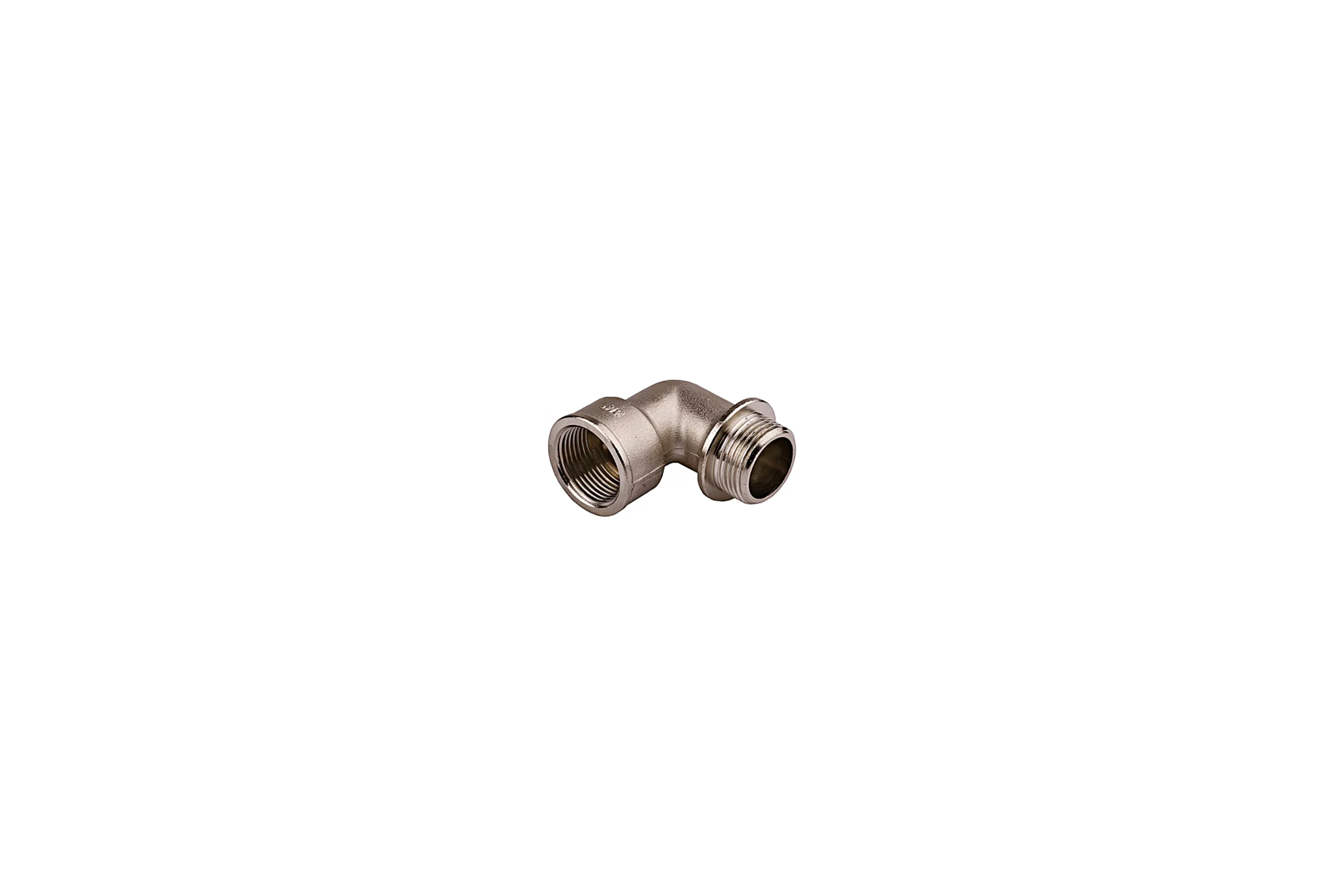 Уголок с упором (1/2"; гайка/штуцер) для трубопровода GENERAL FITTINGS 51072-G/S-1/2