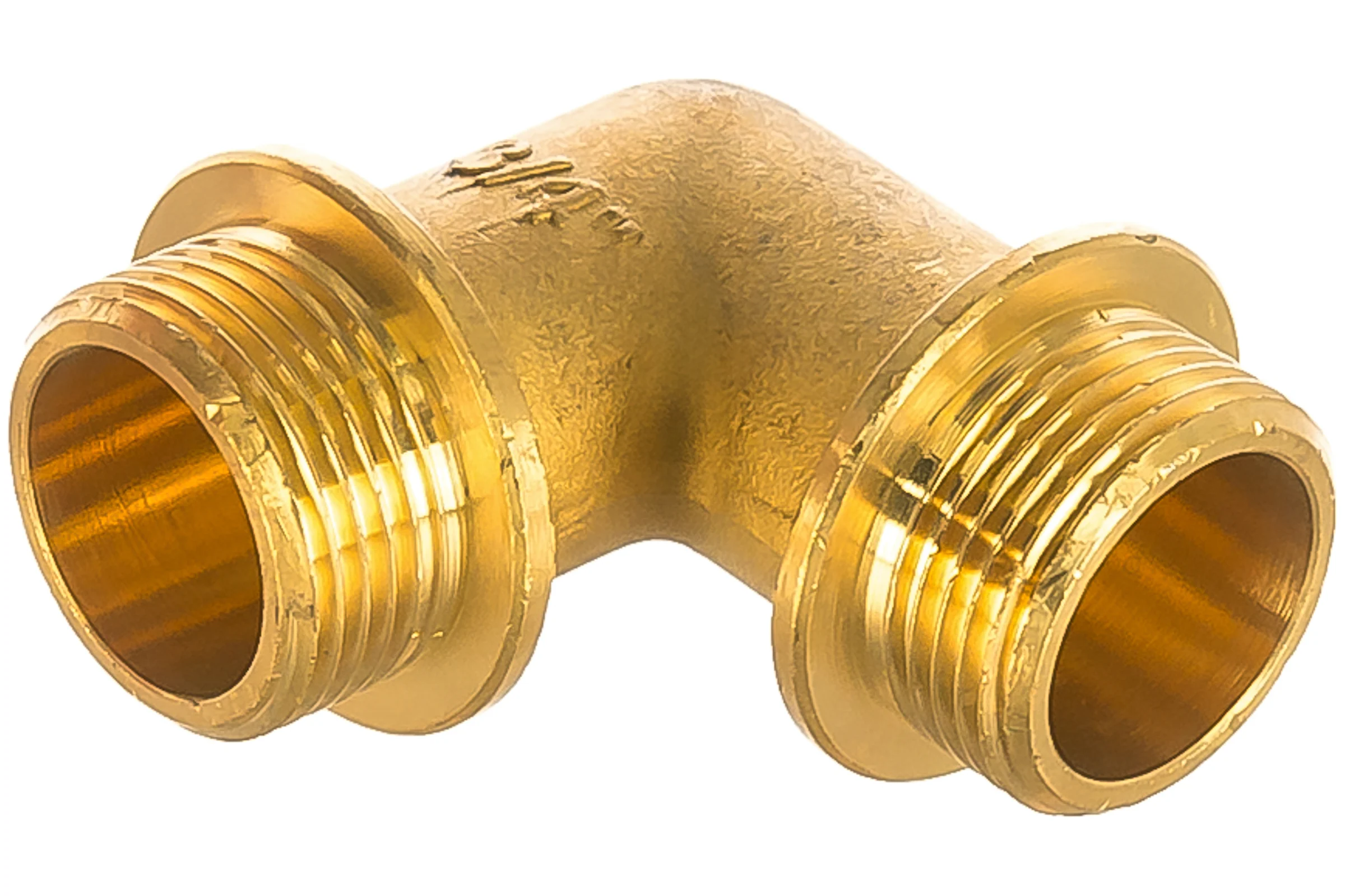 Уголок с упором (3/4"; штуцер/штуцер) для трубопровода GENERAL FITTINGS 51074-S/S-3/4