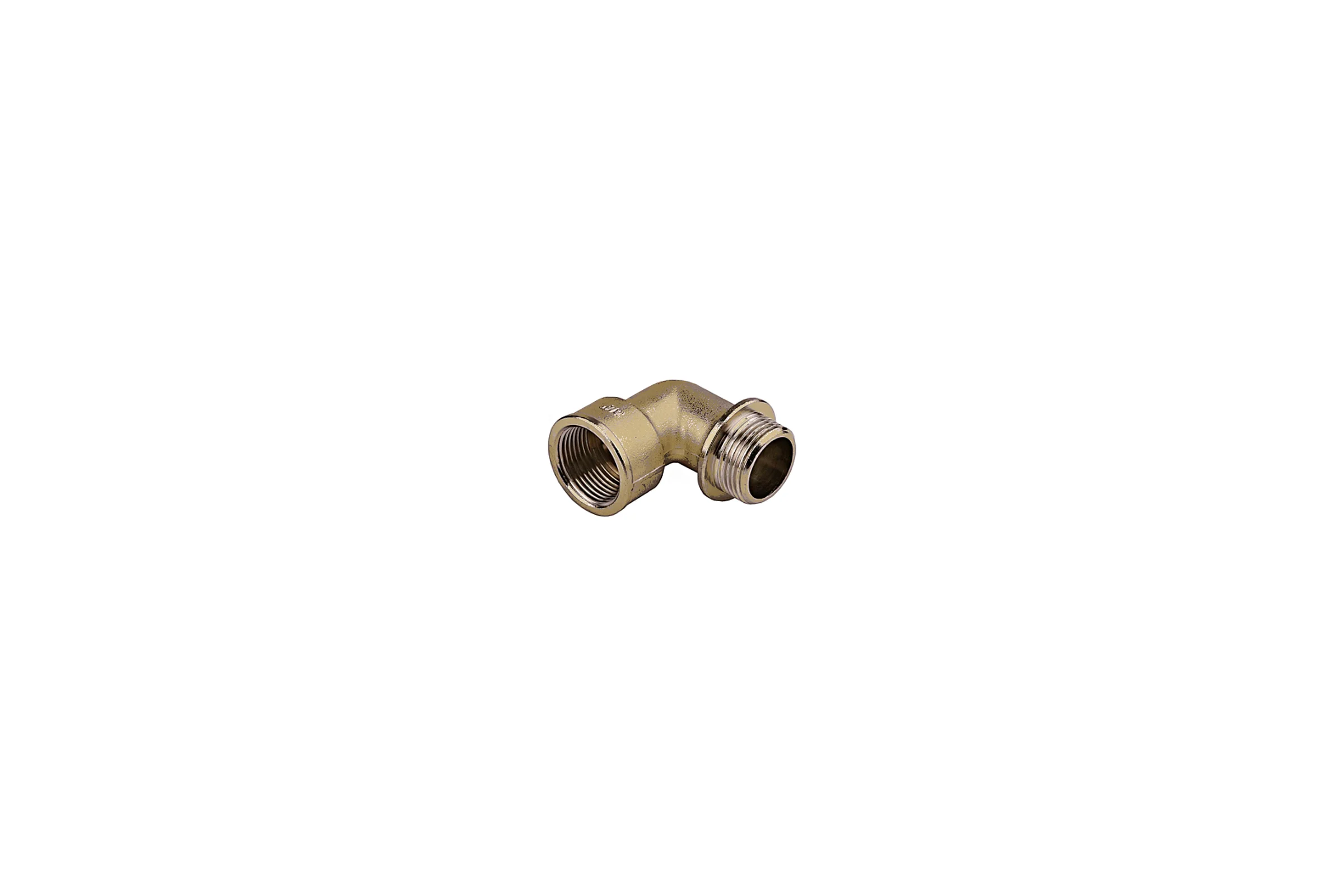 Уголок с упором (1/2"; гайка/штуцер) для трубопровода GENERAL FITTINGS 51074-G/S-1/2