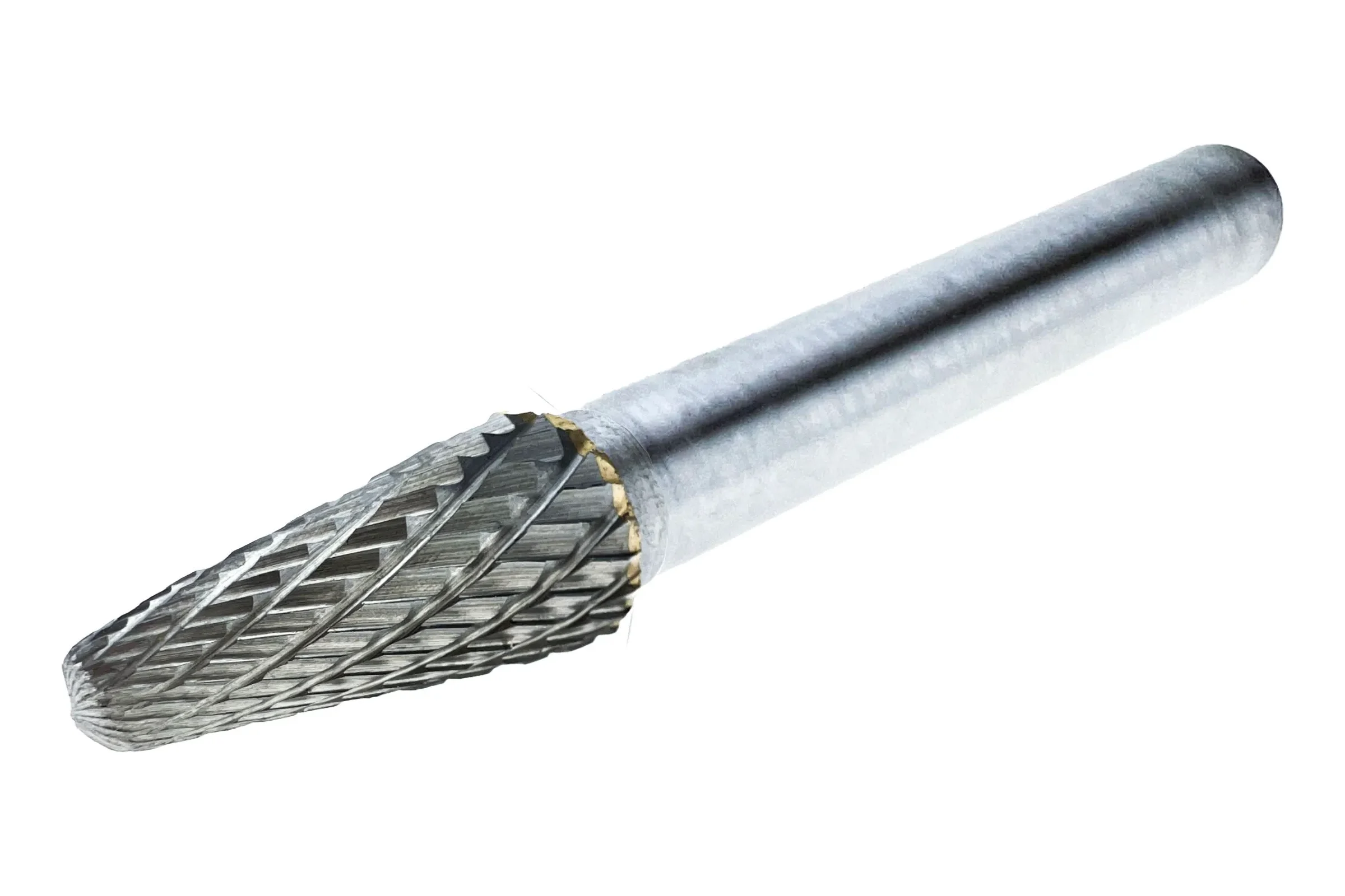 Бор-фреза твердосплавная Diamond Industrial тип F 10х20 мм S=6 мм параболическая DIDBFF1020