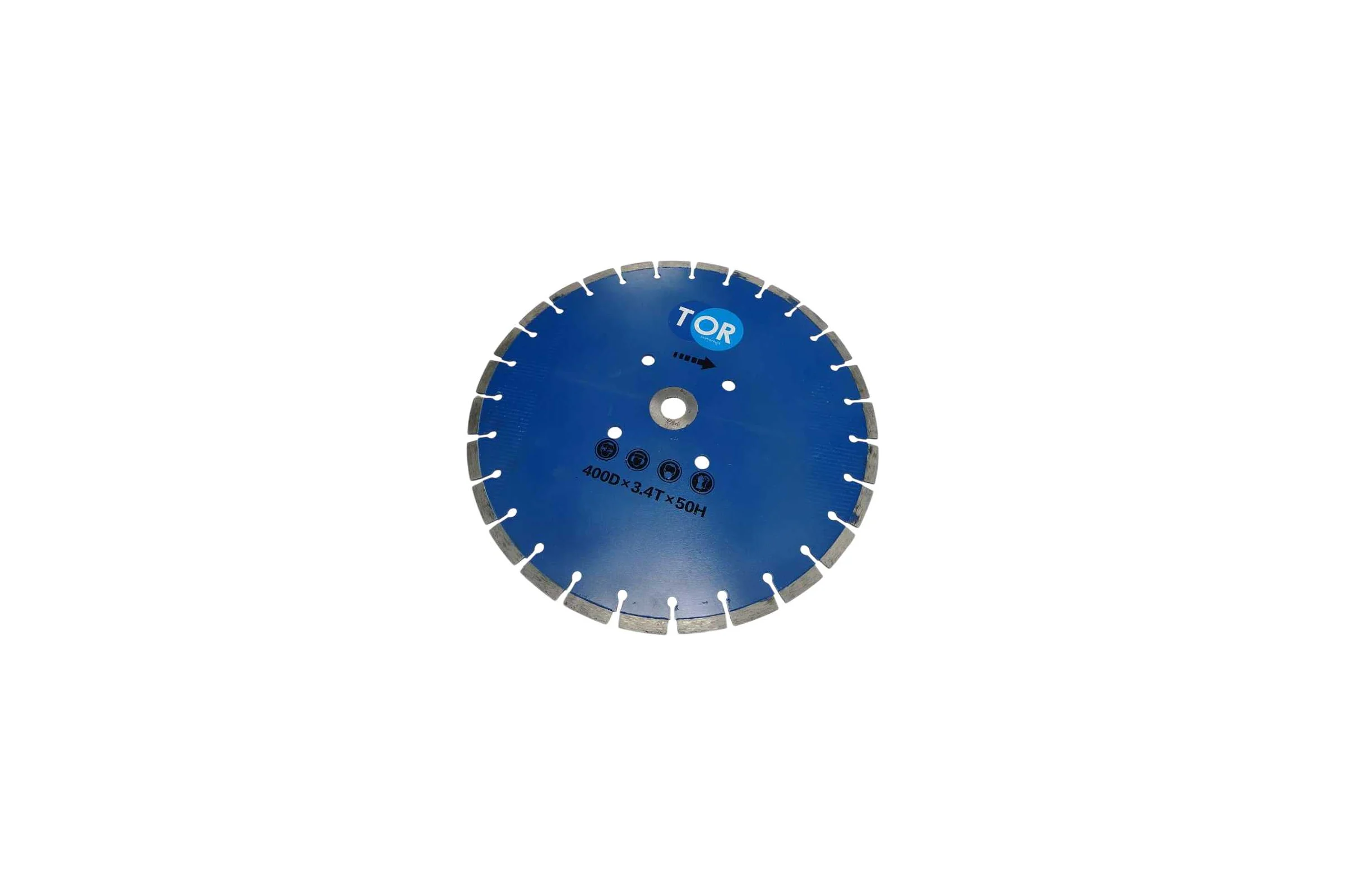 Диск по бетону для швонарезчиков HQR500A-2 (E) 400Dx3,6Tx50H (Cutter Disc 400 mm) TOR 1019724