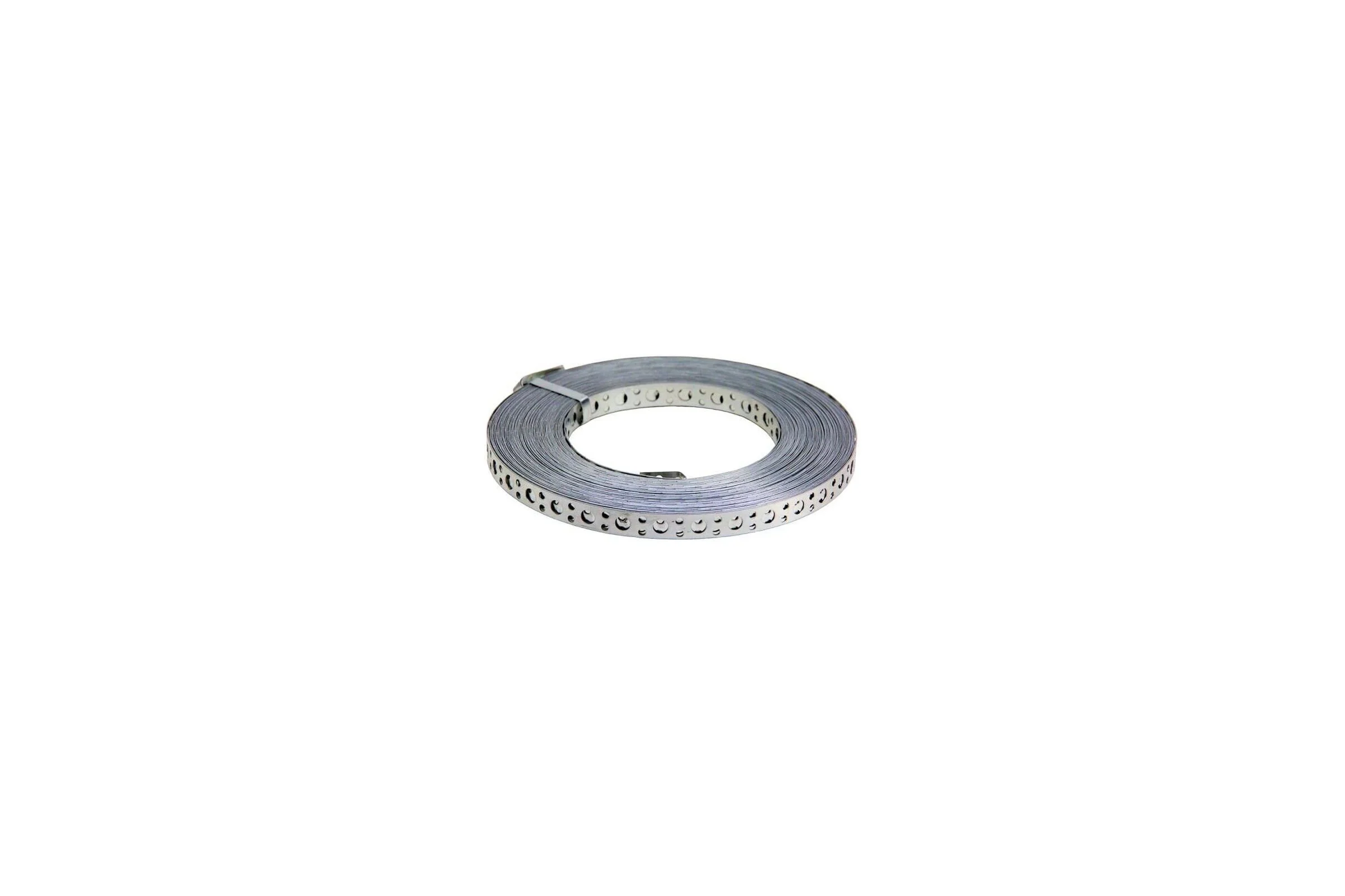 Лента Stalmax LP-V 17х0,55 (25м) монтажная перфорированная прямая (арт. 10830) оцинкованная сталь (уп. 5 шт) 10830-023