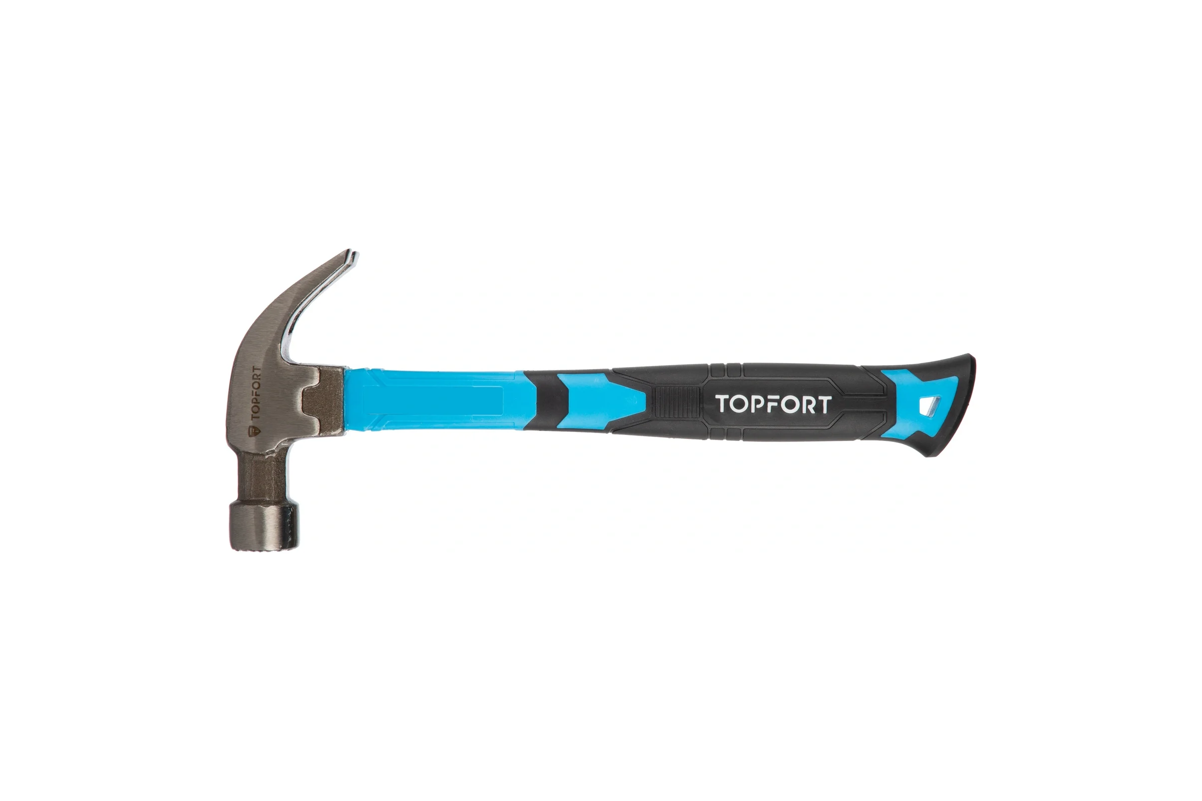 Молоток столярный TOPFORT 450 гр с магнитом фибергласовая рукоятка 2129393