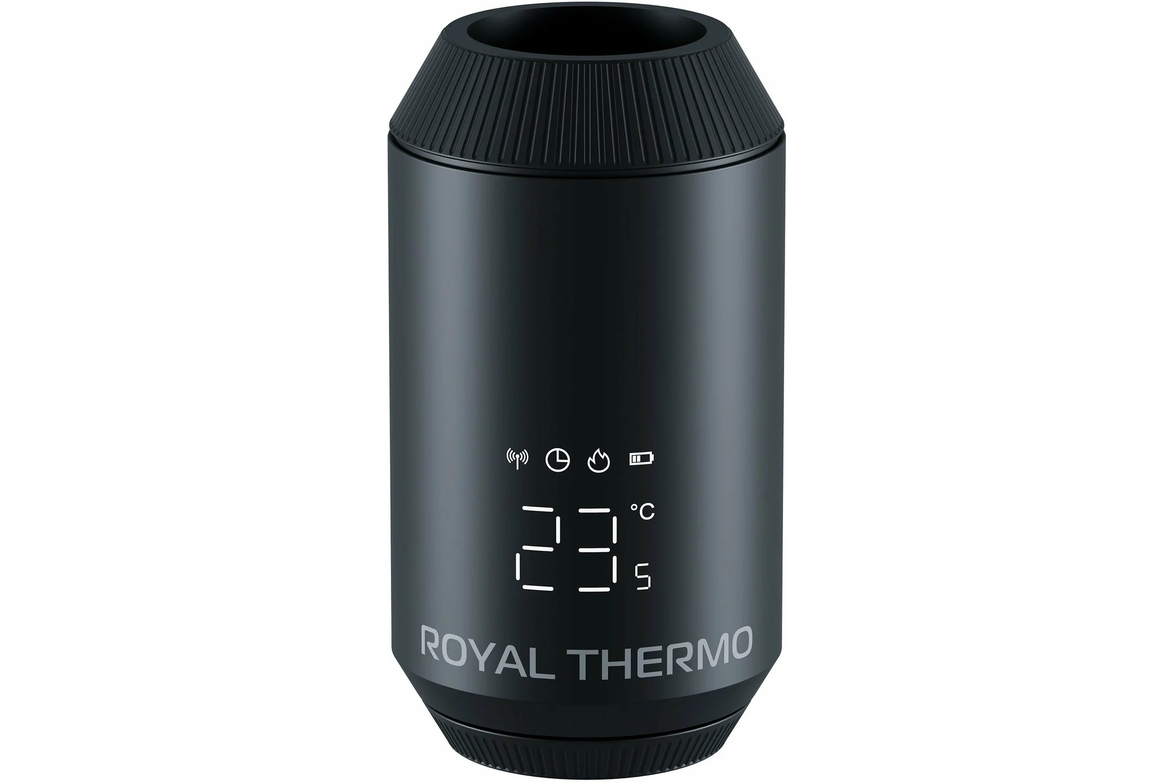 Термостат радиаторный электронный Royal Thermo Smart Heat 2.0, черный НС-1735445