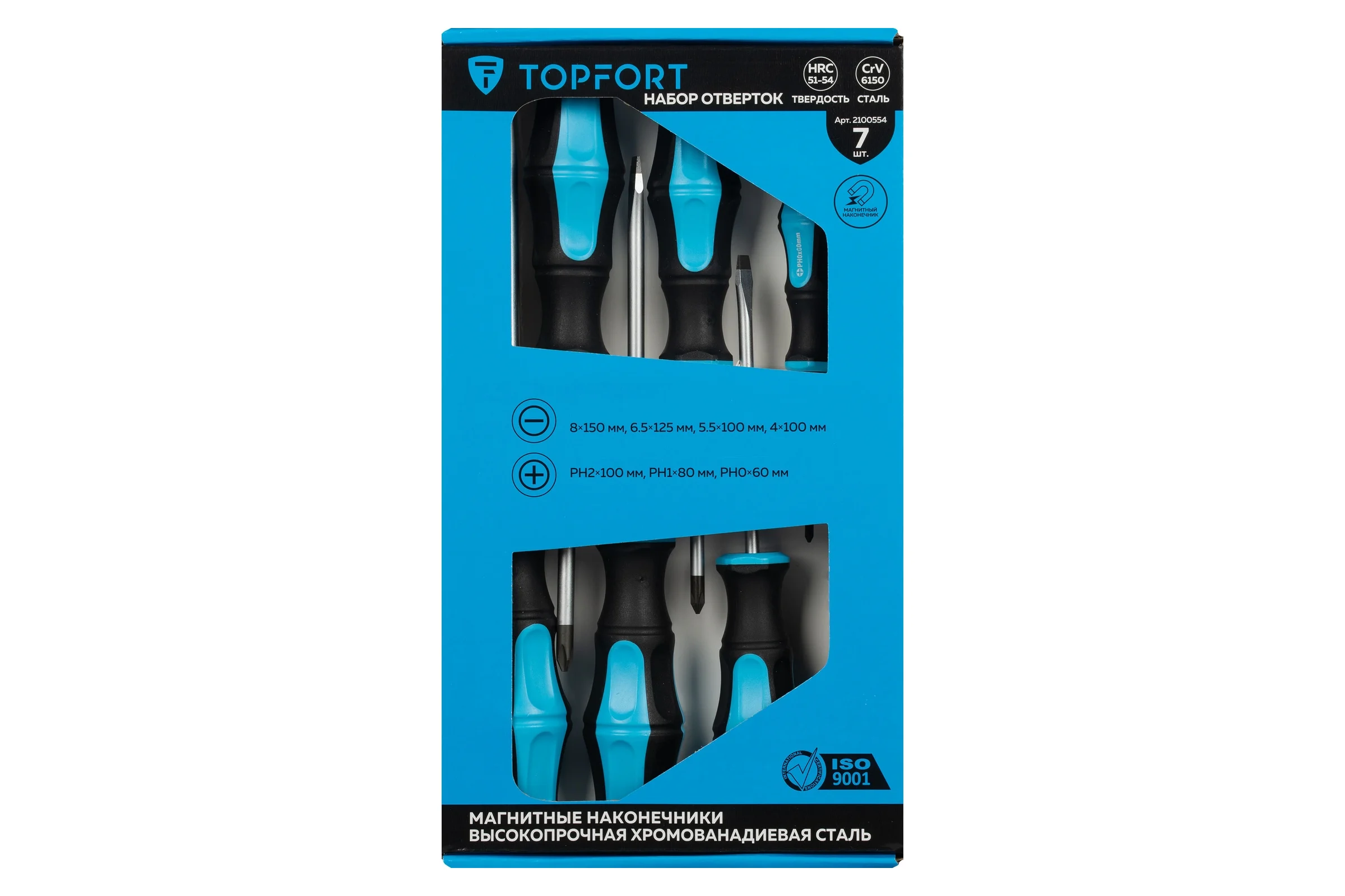 Набор отверток TOPFORT 7 шт (547407) 2100554