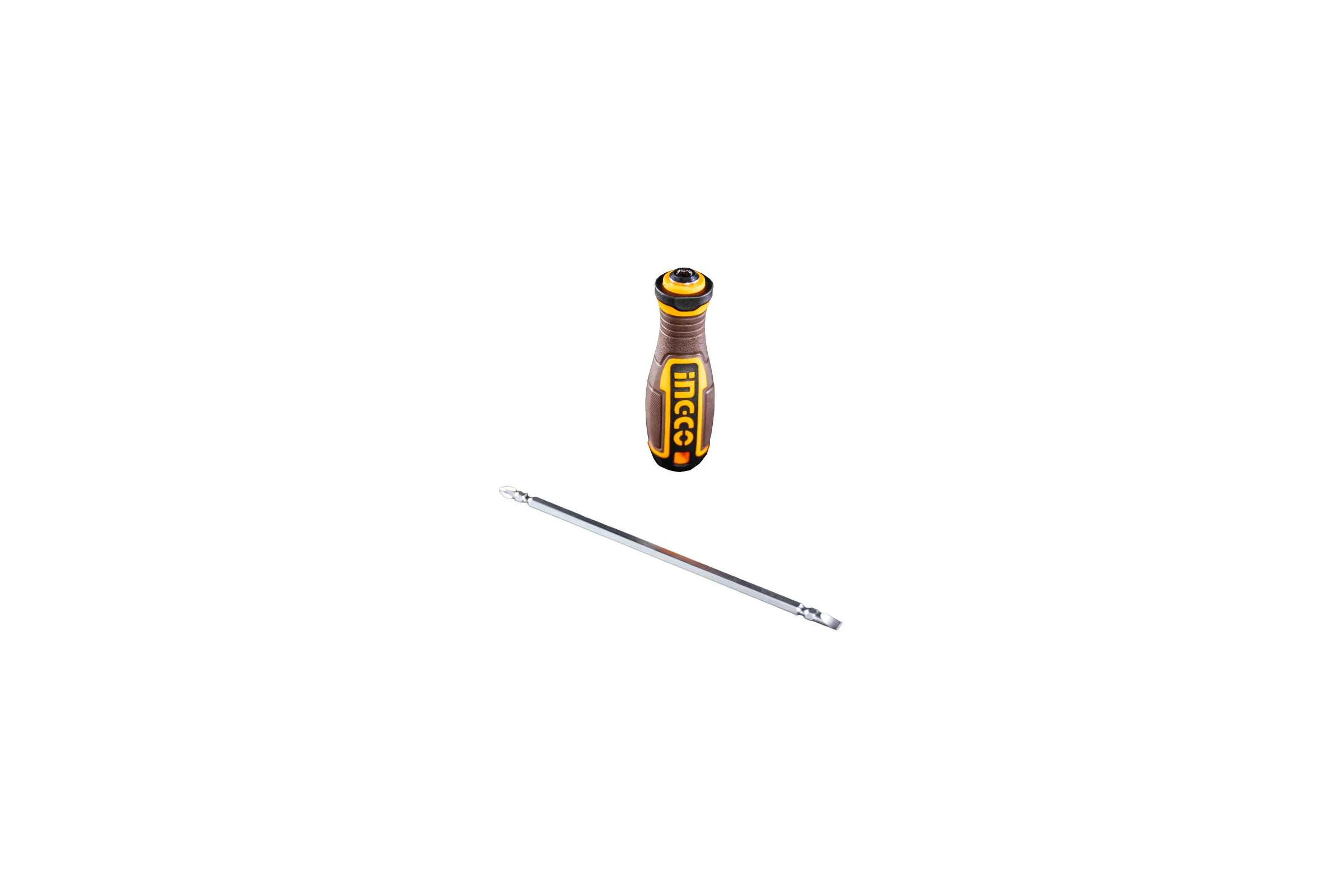Отвертка двухсторонняя INGCO 150 мм PH2+SL6 AKISD26150
