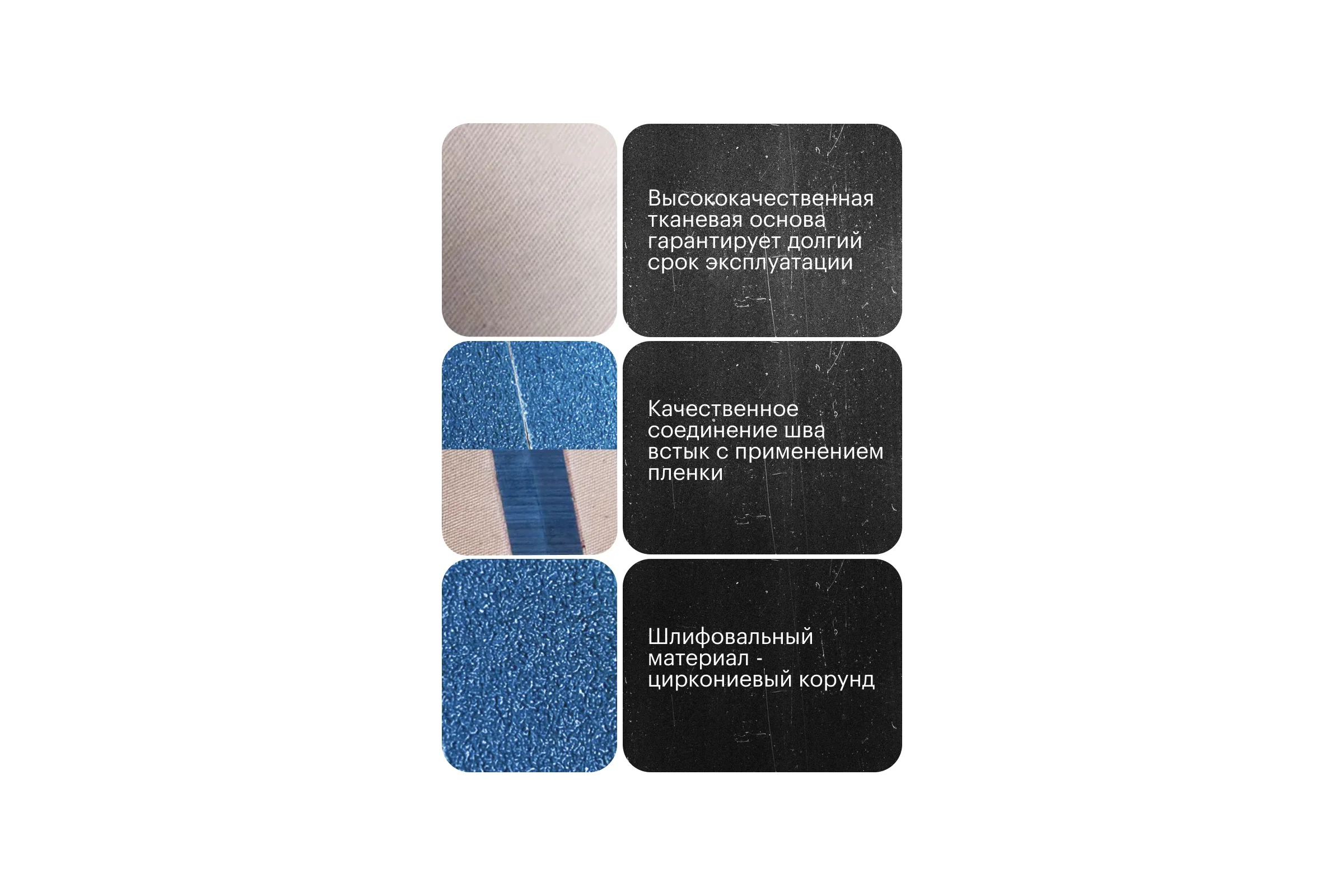 Лента шлифовальная Vitatools 50 мм x 1250 мм P60 1 шт XK870X L50-1250-P60-BLUE