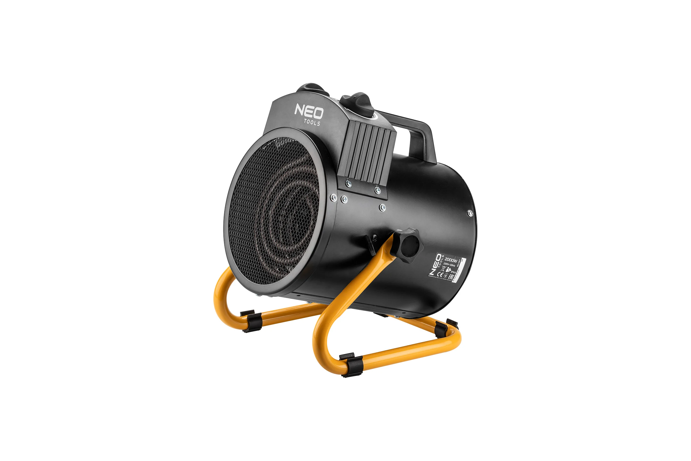 Электронагреватель NEO Tools мощностью 2 кВт, регулируемые настройки, IPX4 90-067