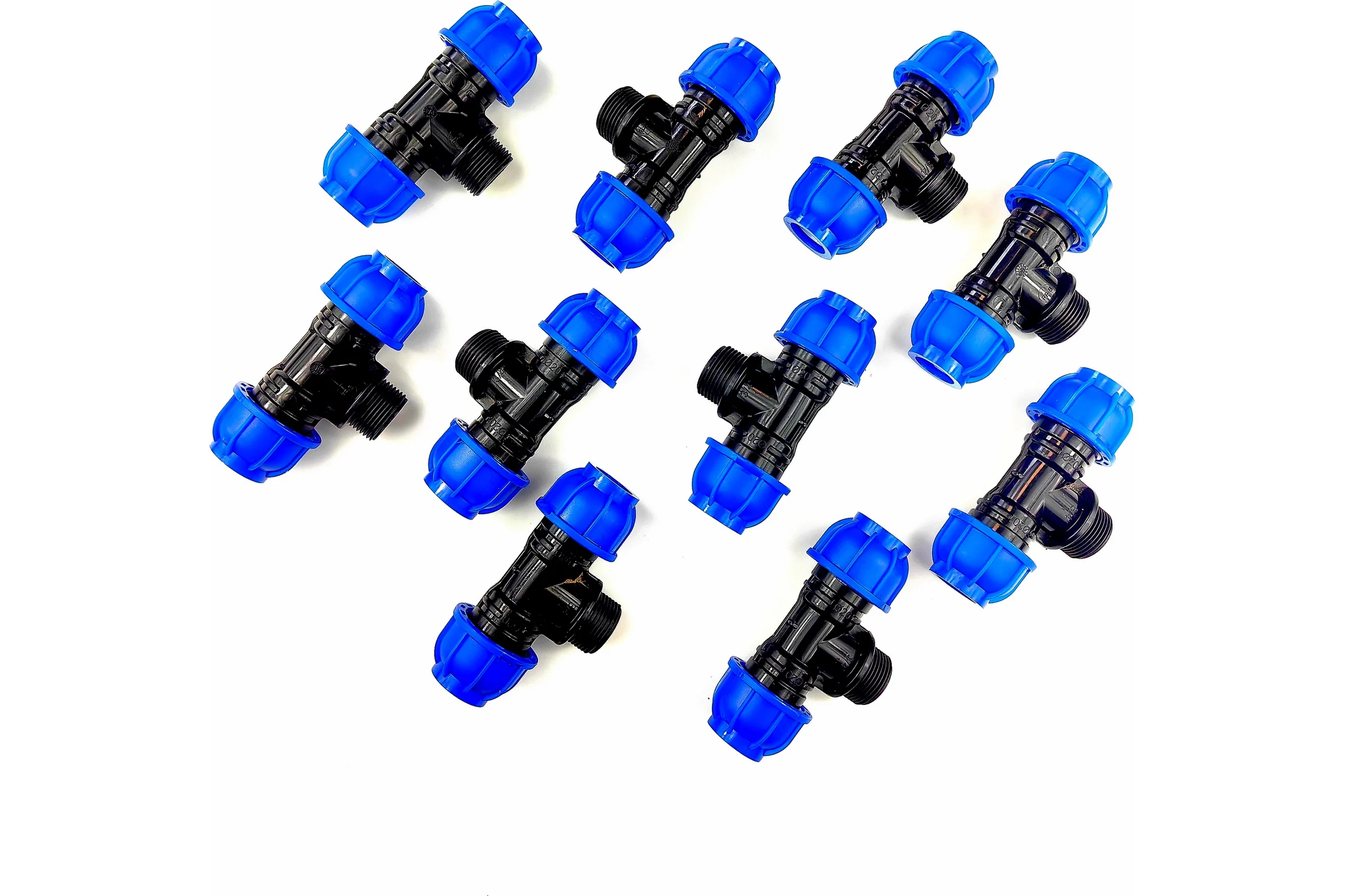 Переходной тройник ПНД BOUTTE 20-3/4"НР-20, 10 шт 1643579