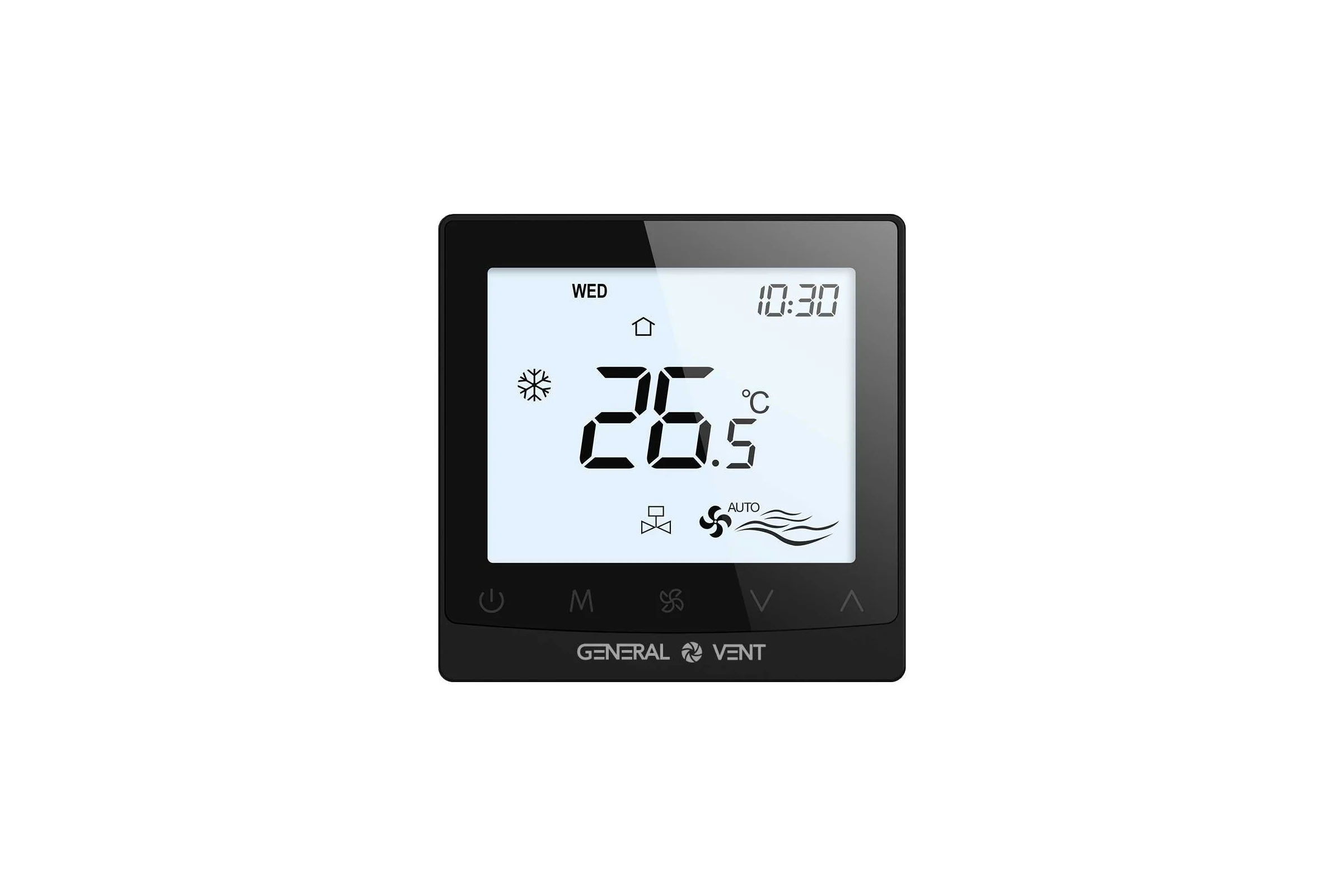 Термостат электронный General Vent GT115W-4DT(B)