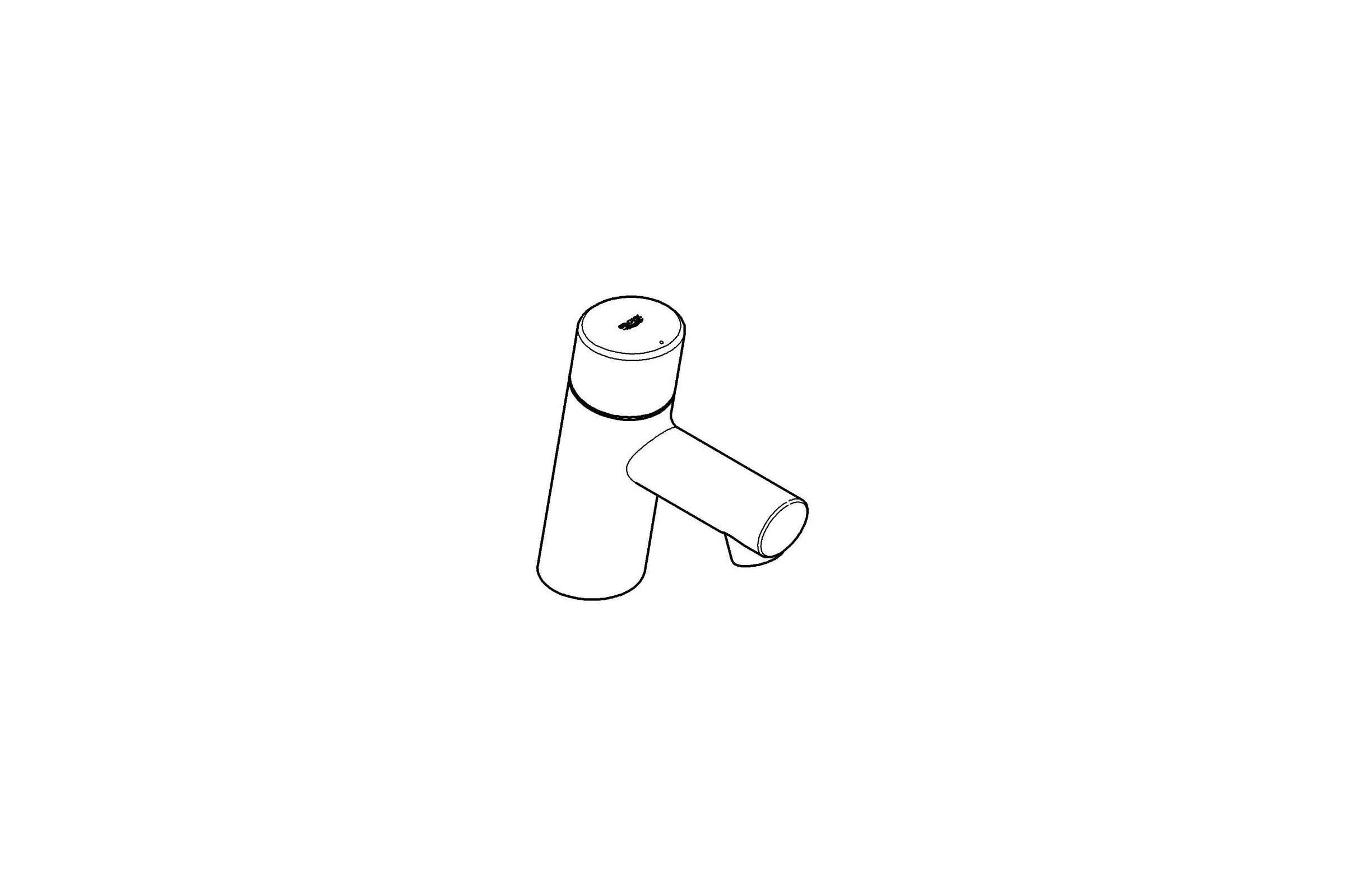 Кран для раковины Grohe Concetto без функции смешивания, хром 32207001