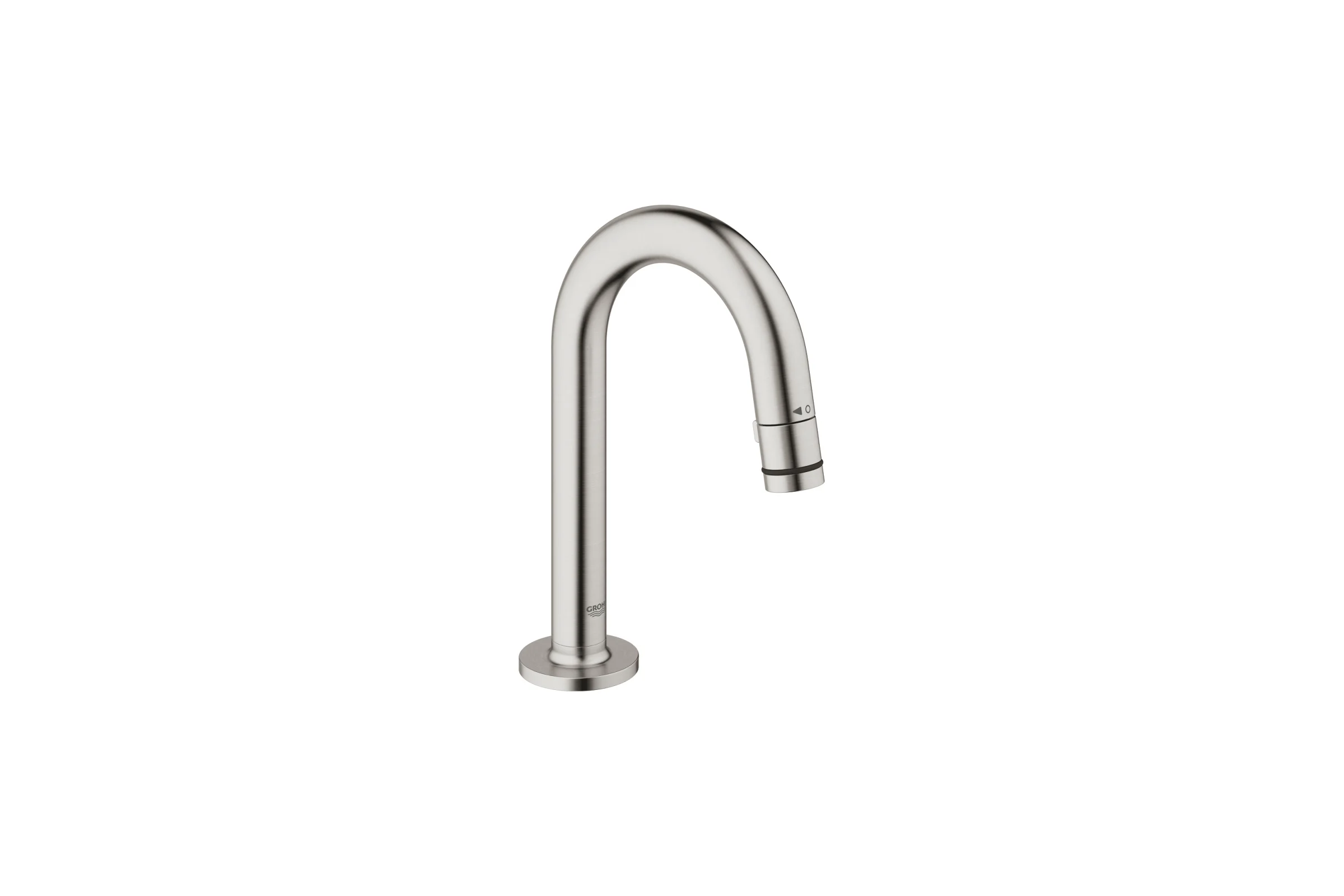 Кран для раковины Grohe Universal без функции смешивания, с C-изливом, суперсталь 20201DC0