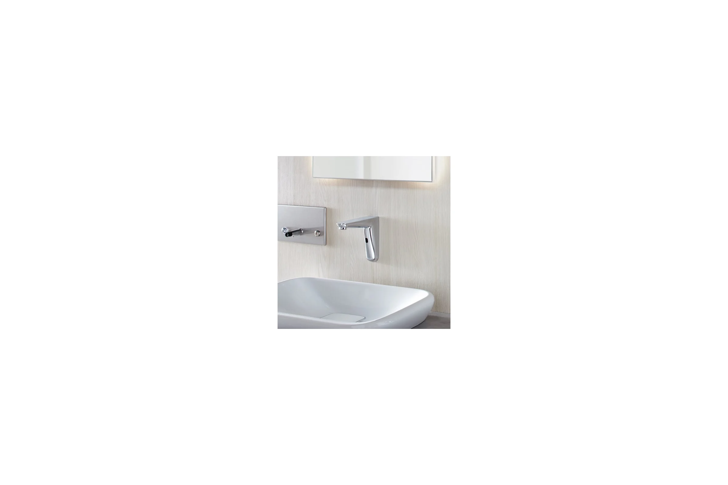 Кран для раковины Grohe Euroeco Cosmopolitan E инфракрасный, без функции смешивания, хром 36274000