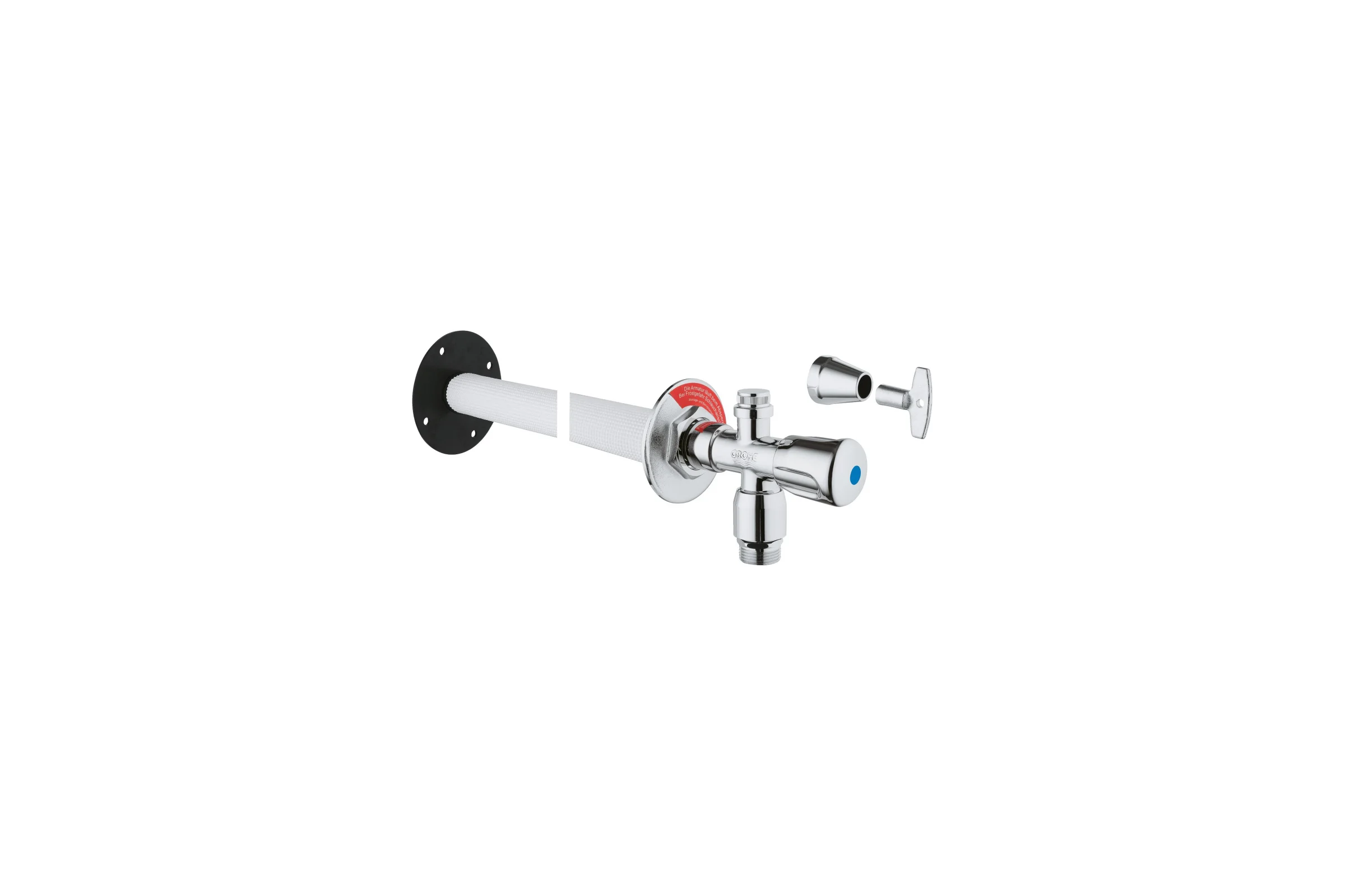 Наружный вентиль Grohe Eggeman Eurotec, хром 41206000