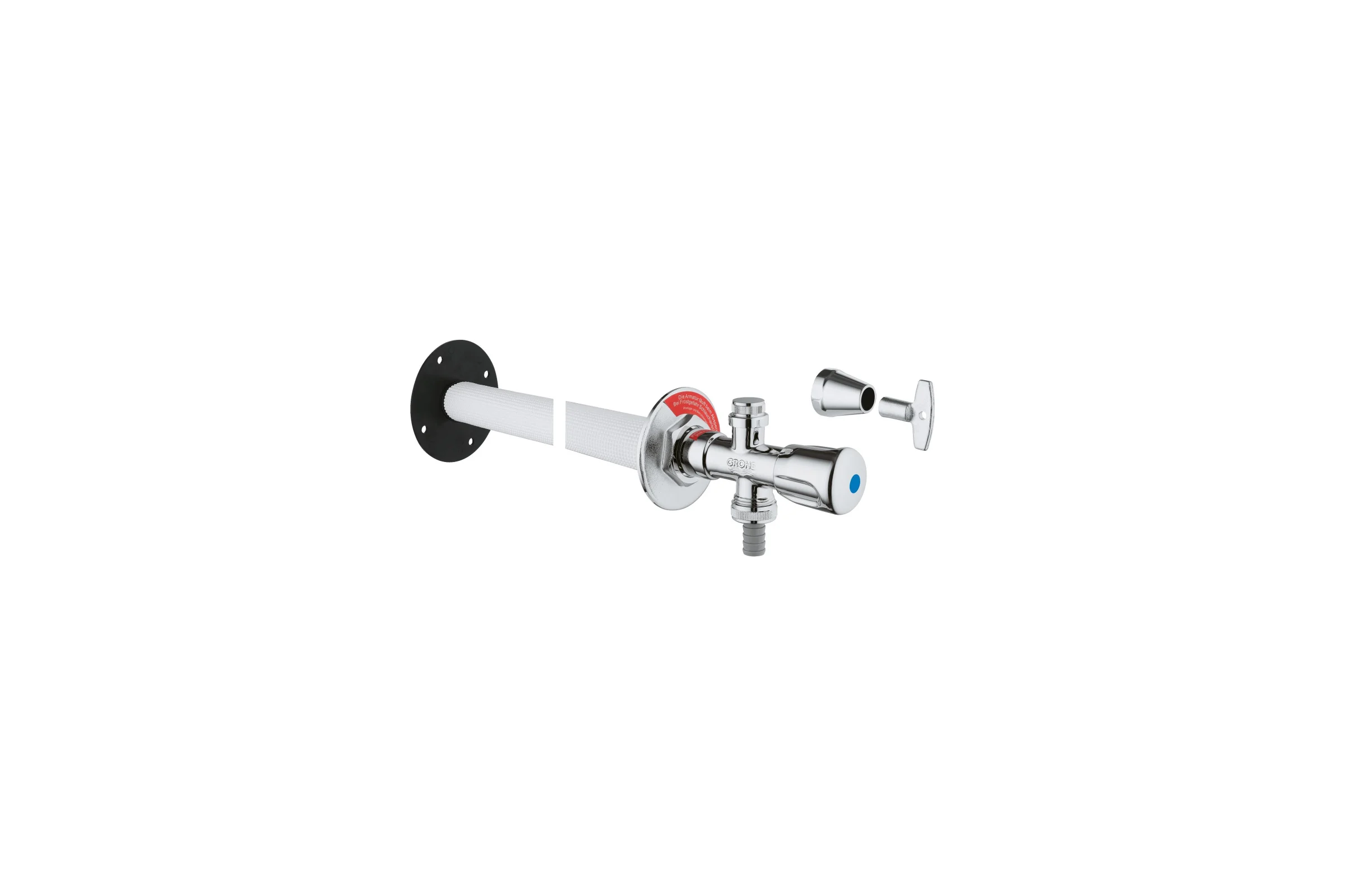 Наружный вентиль Grohe Eggeman Eurotec, хром 41208000