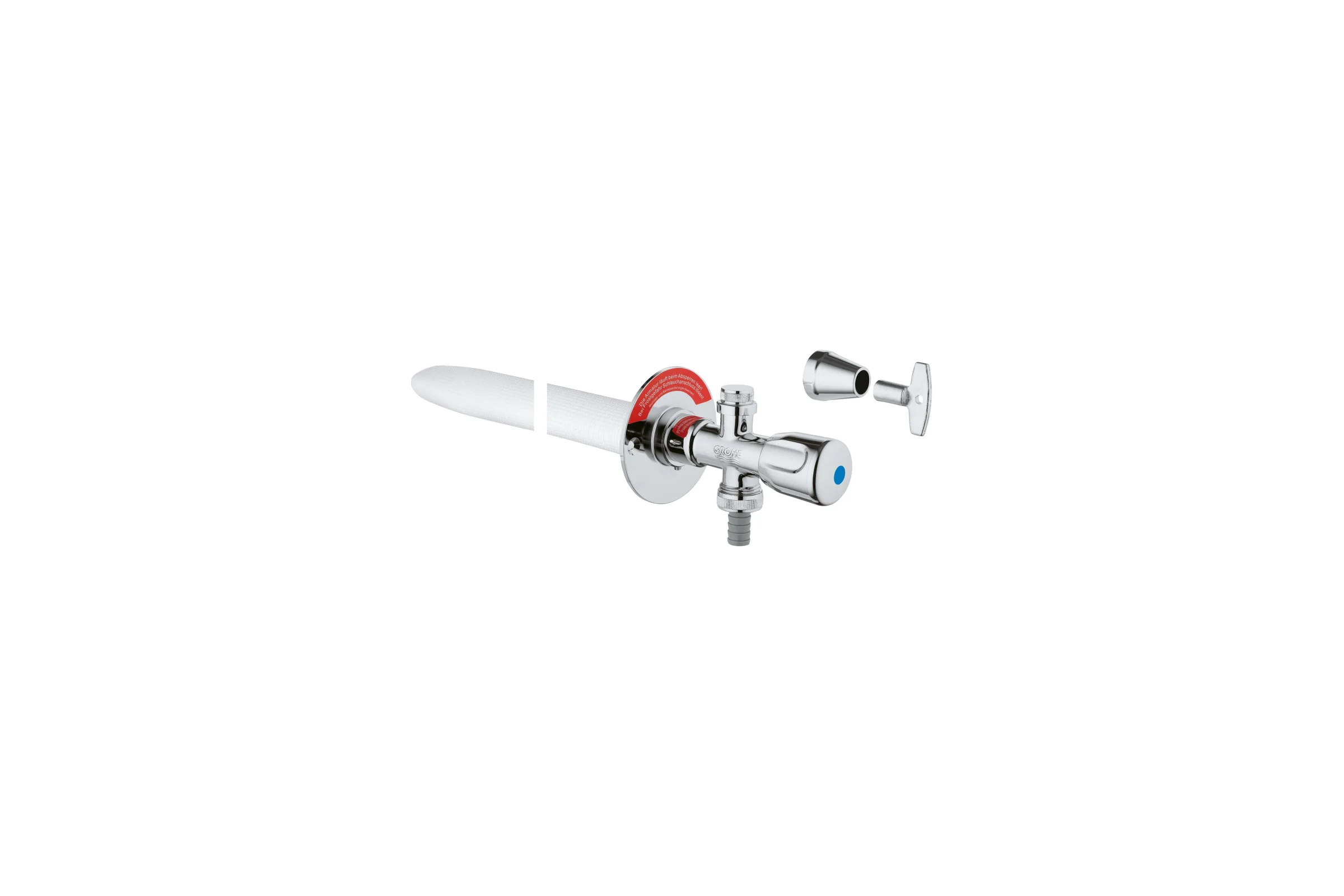 Наружный вентиль Grohe Eggeman Eurotec, хром 41212000