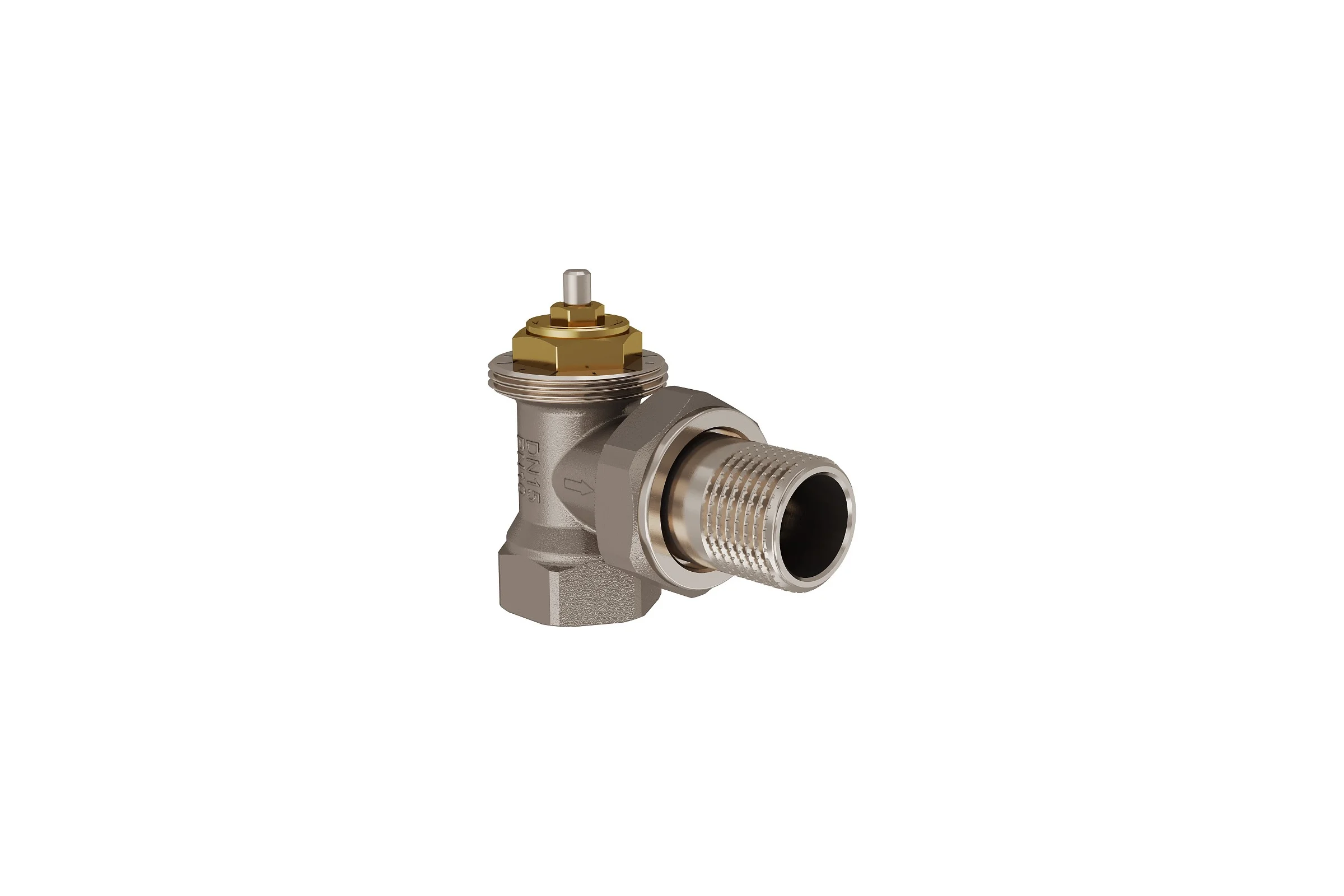 Клапан термостатический угловой ROYAL THERMO 1/2 М30х1,5 НС-1758329