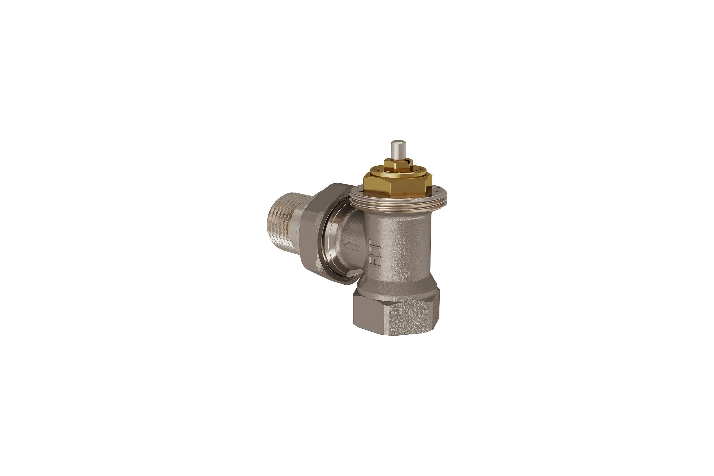 Клапан термостатический угловой ROYAL THERMO 1/2 М30х1,5 НС-1758329